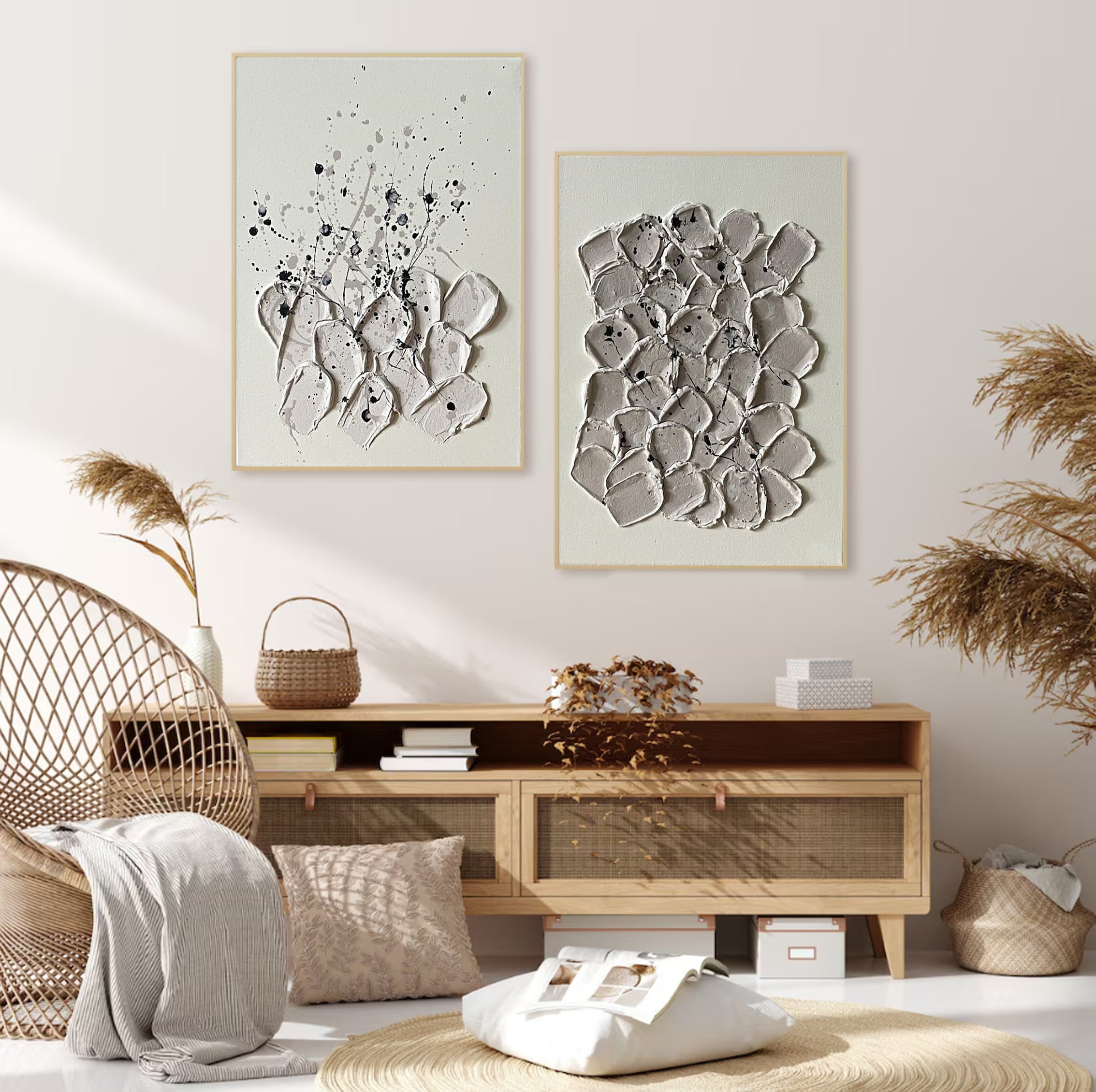 Modern Minimalist Art Set Of 2 #MMAS 029