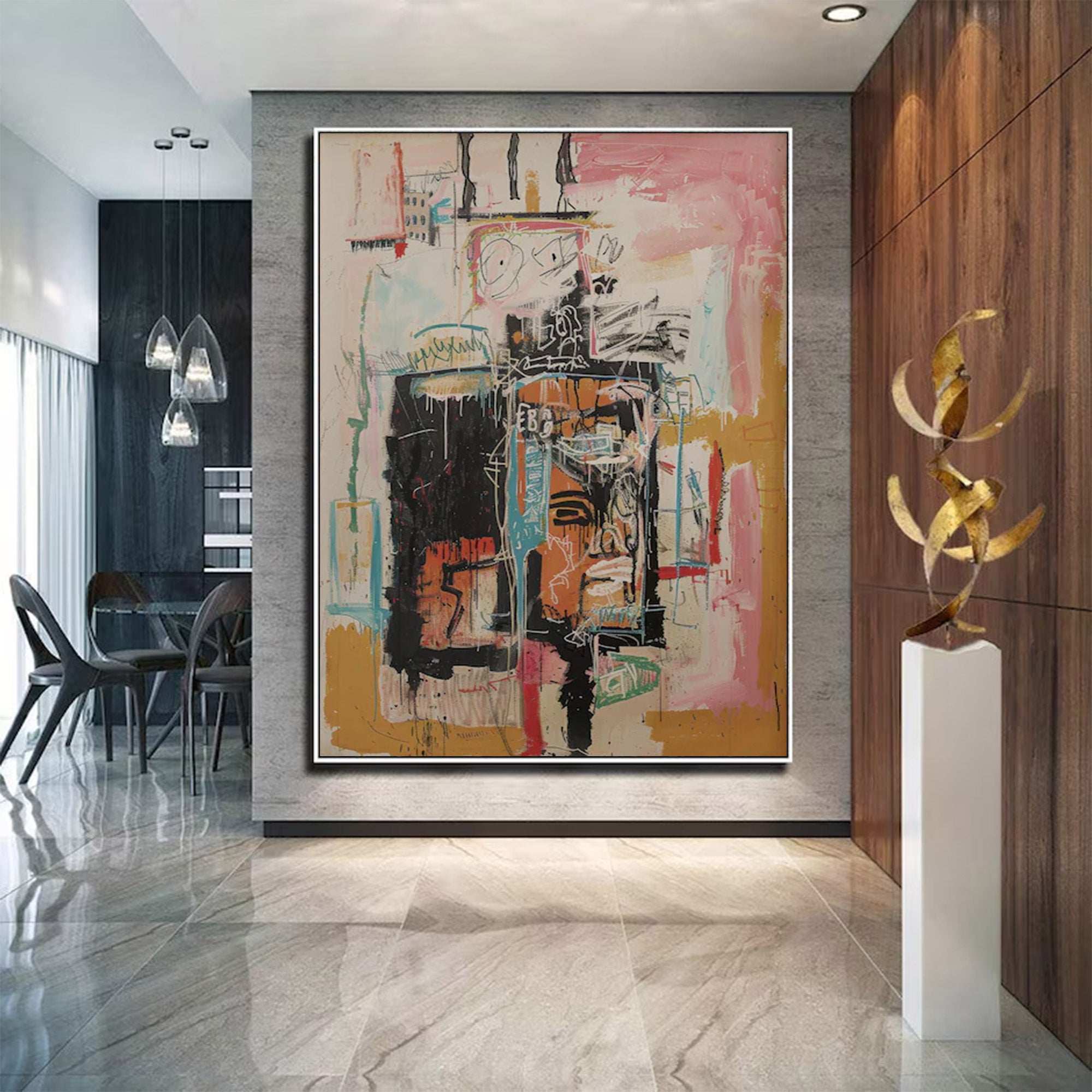 Large Contemporary Abstract Art | KeiraArt #AG 130