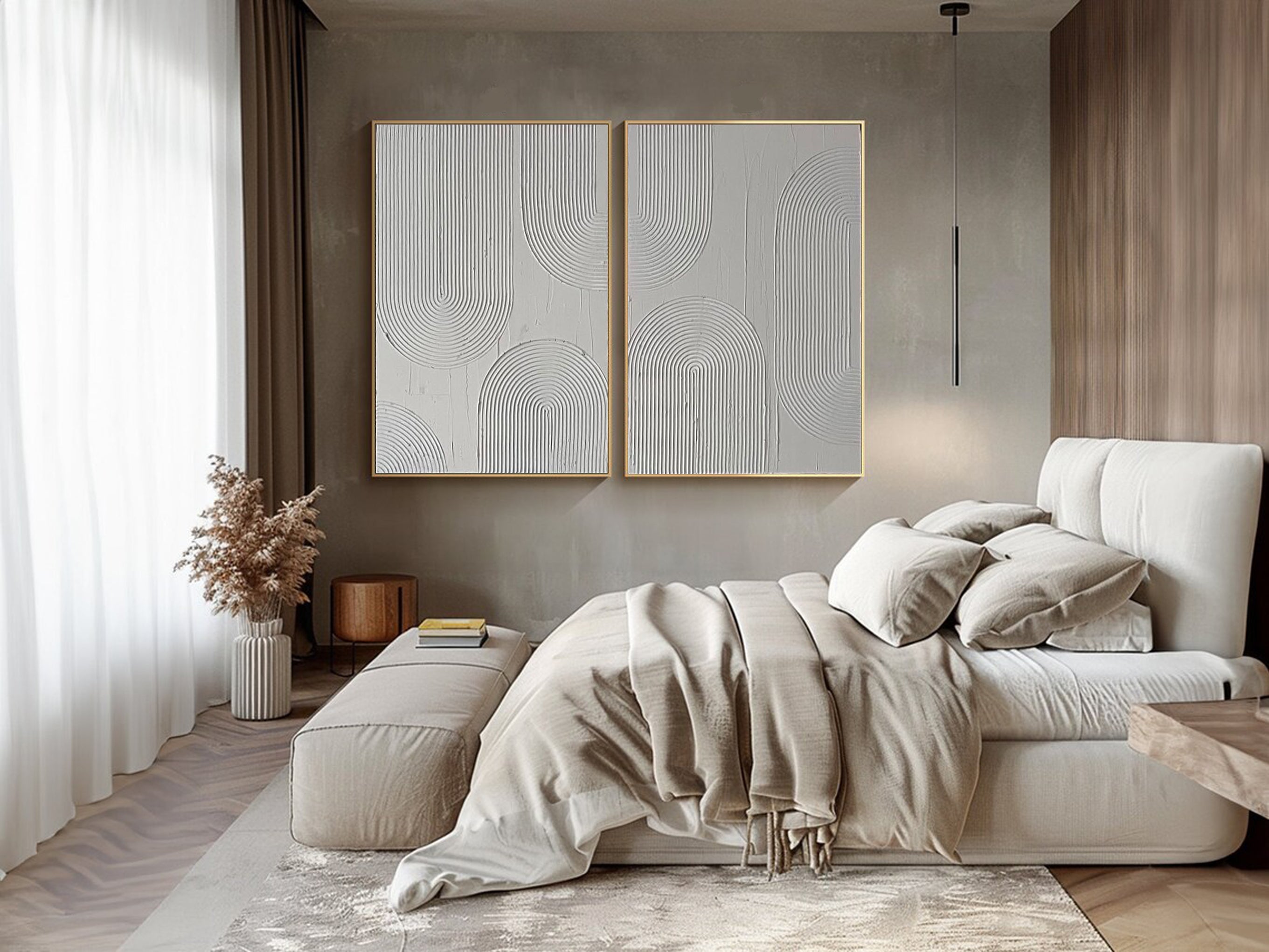 Modern Minimalist Art Set Of 2 #MMAS 051