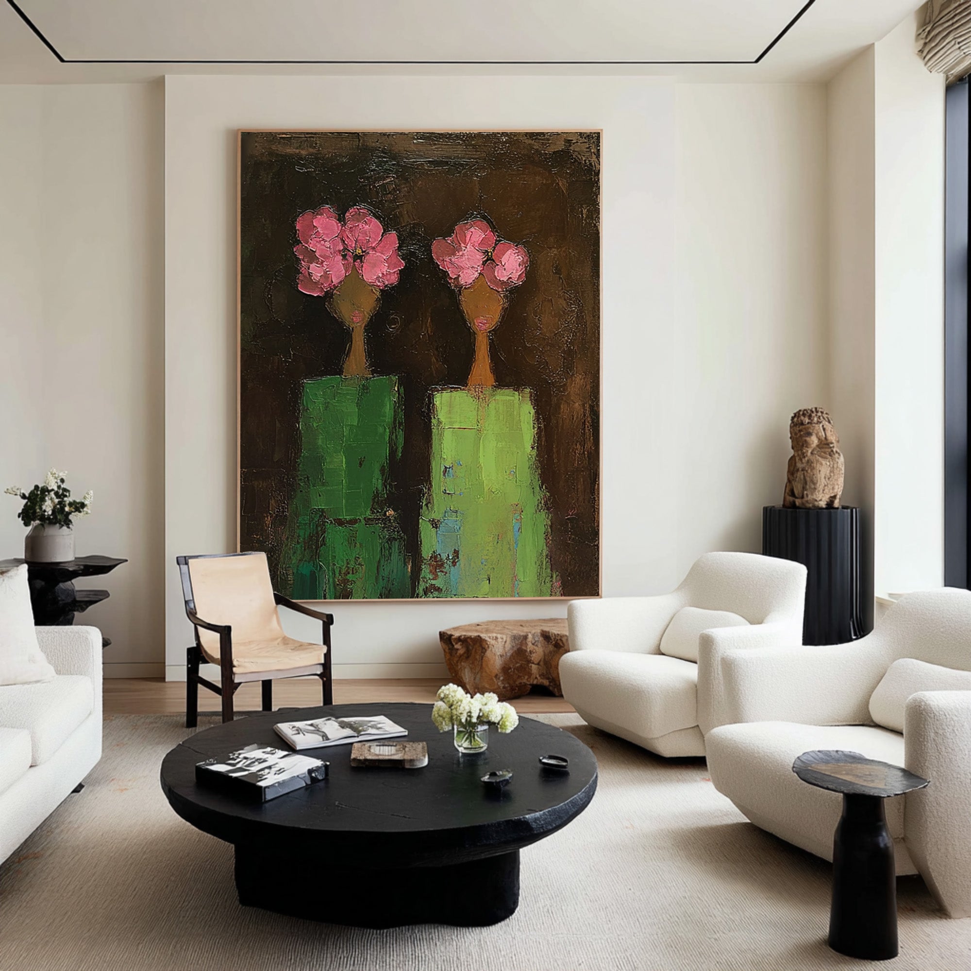 Abstract Figurative Oil Painting #CZ 042