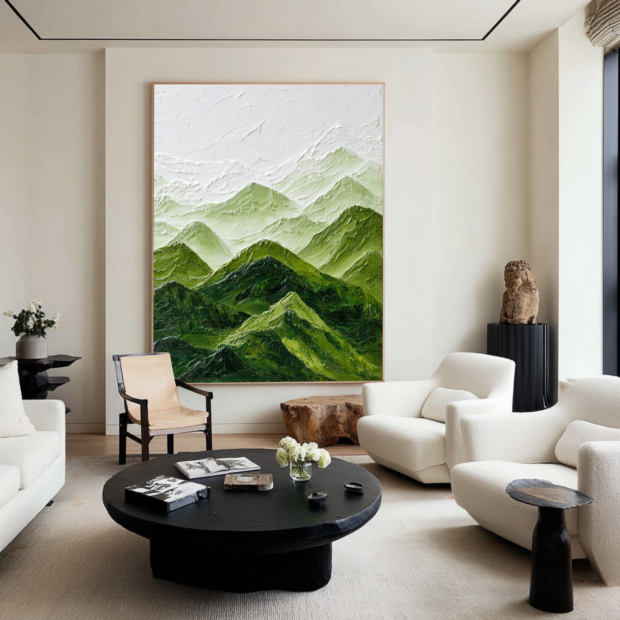 Large Sculptural Mountain Art | KeiraArt #CZ 005