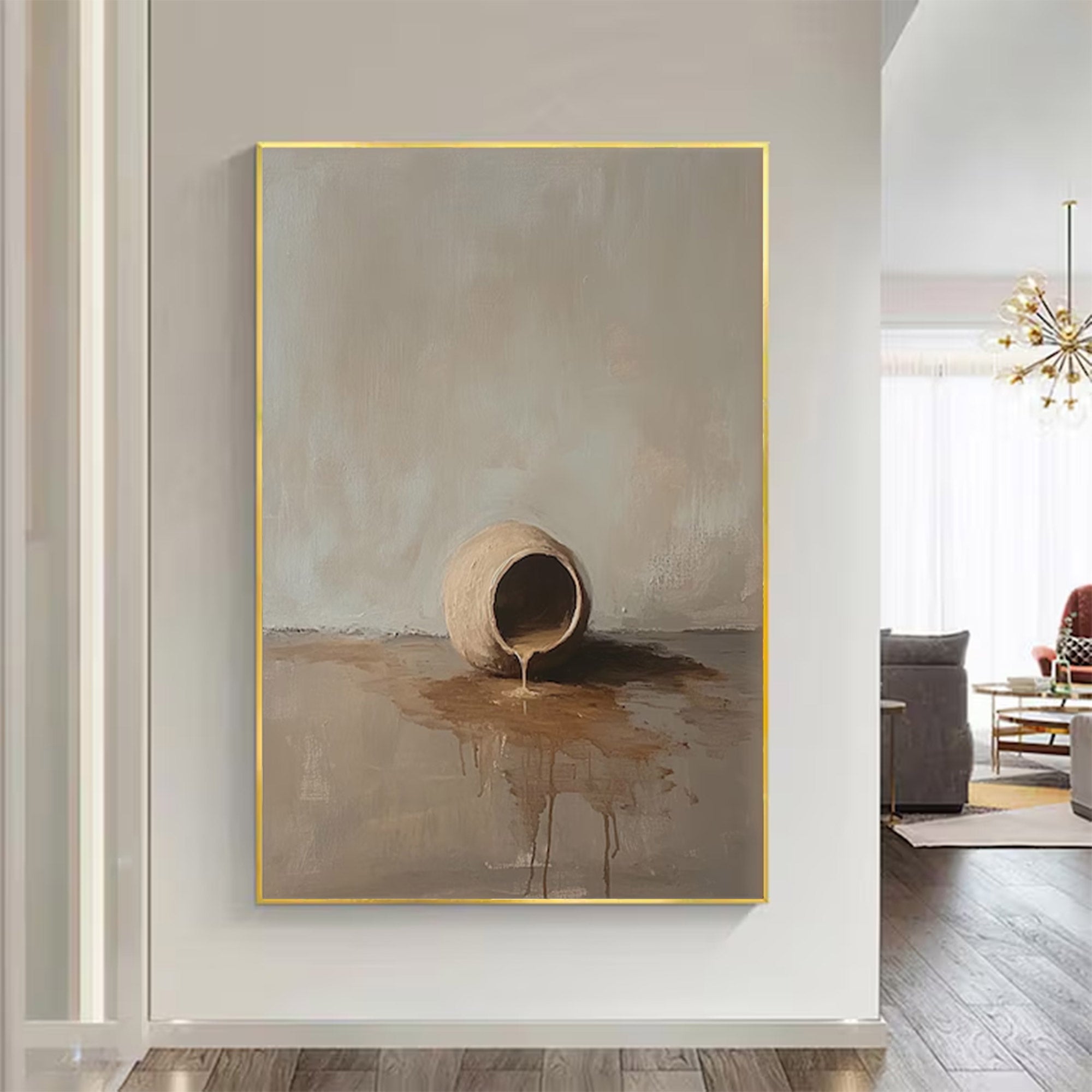 Large Abstract Vase Art | KeiraArt #AG 140