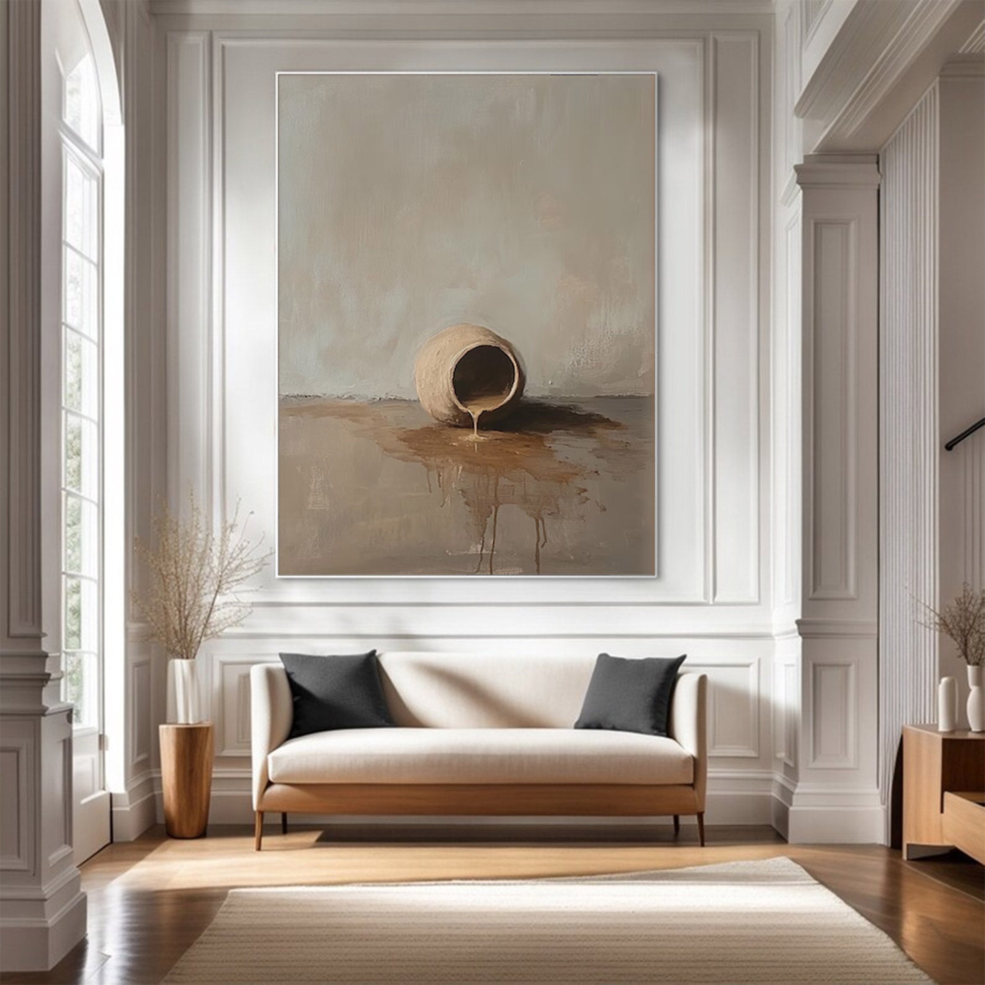 Large Abstract Vase Art | KeiraArt #AG 140