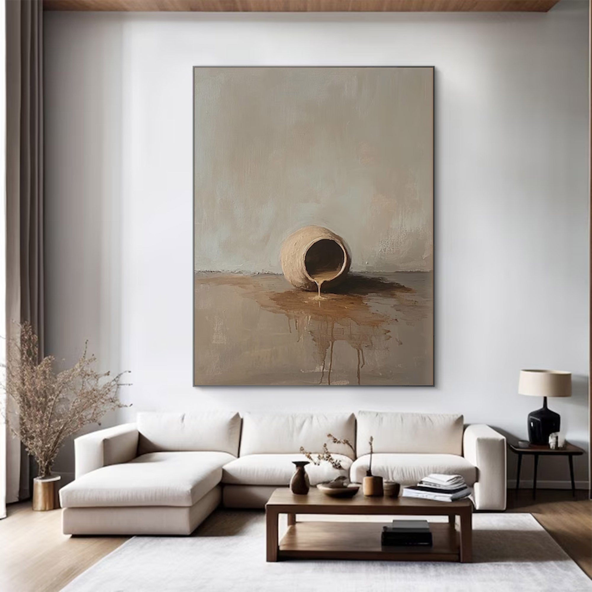 Large Abstract Vase Art | KeiraArt #AG 140