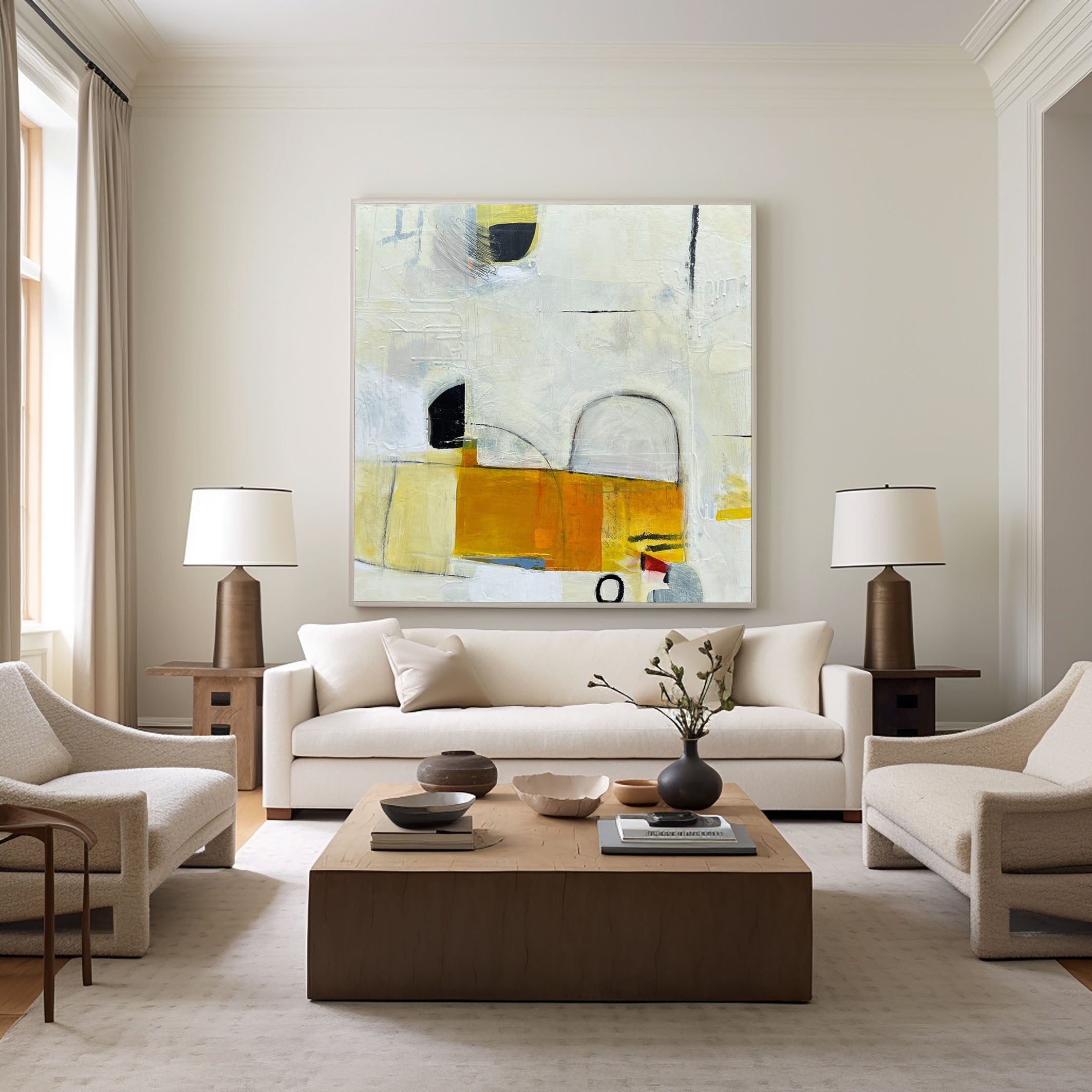Mid Century Painting #MCP 015