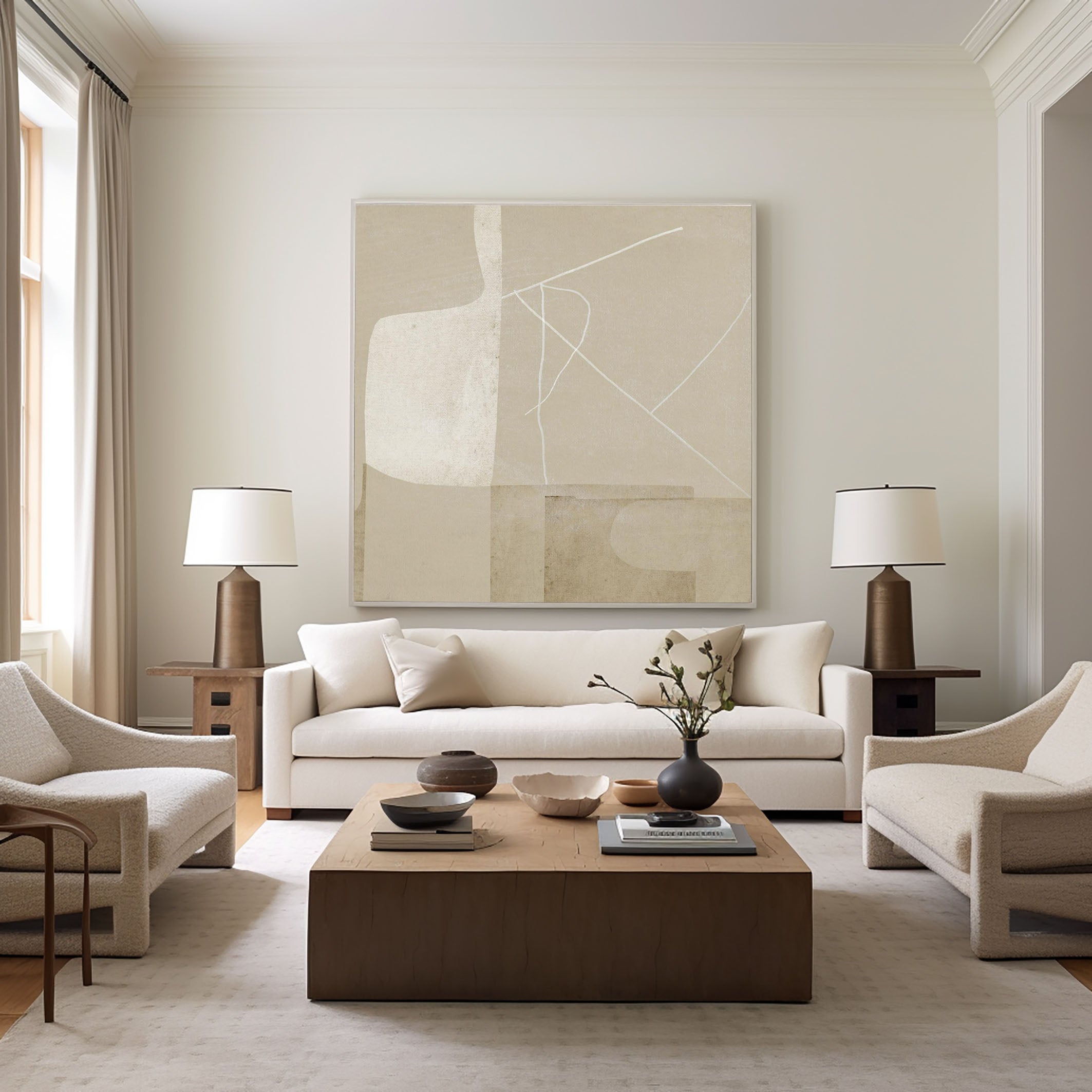 Mid Century Painting #MCP 023