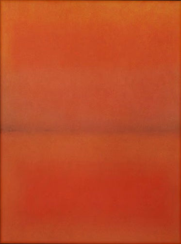 Large Orange Red Abstract Art | KeiraArt #AG 107