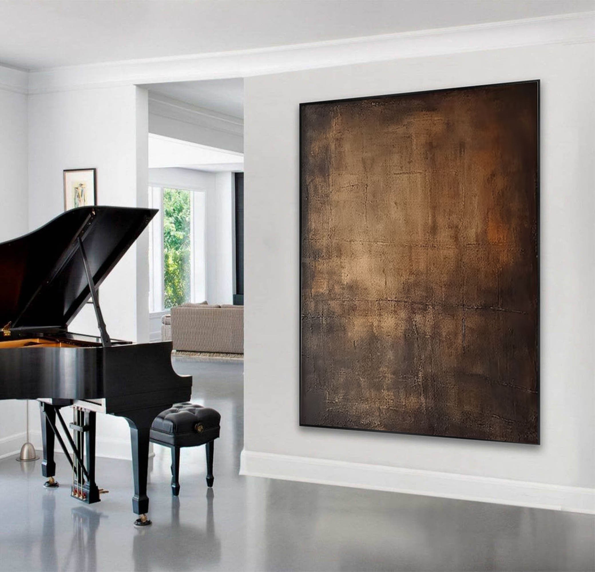 Rustic Metal Wall Art Industrial Abstract Wall Decor #AP 065