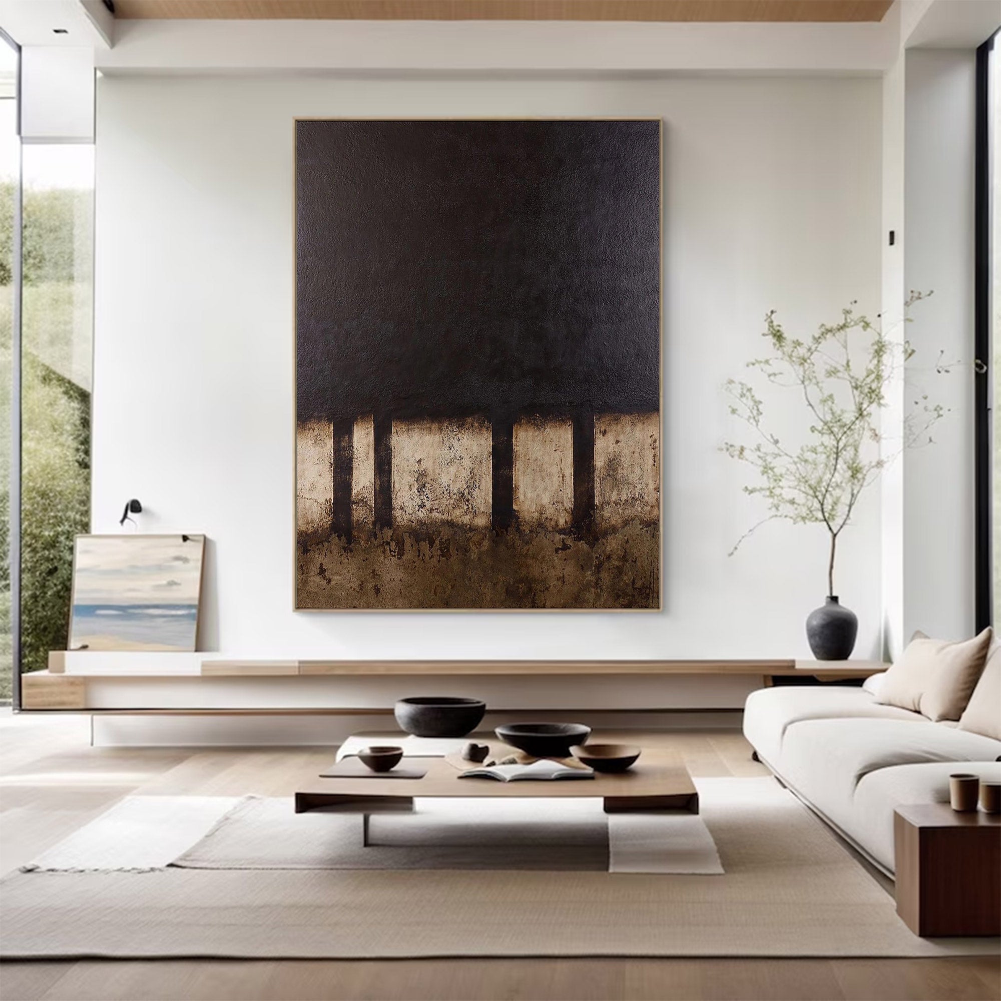 Large Textured Abstract Wall Art | KeiraArt #AG 111