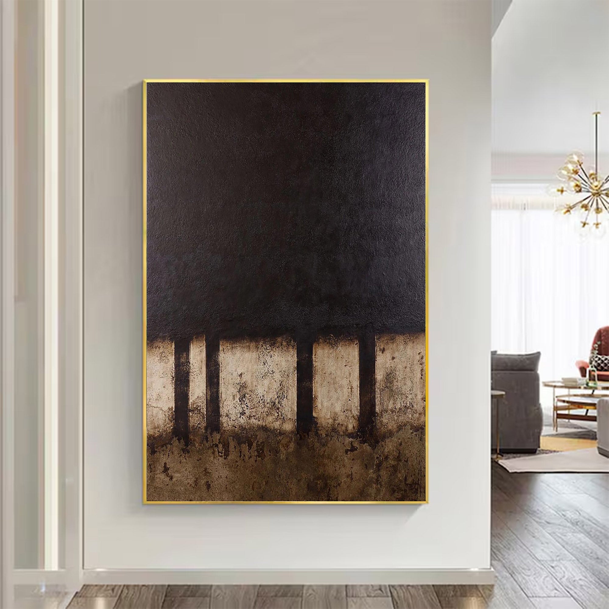 Large Textured Abstract Wall Art | KeiraArt #AG 111