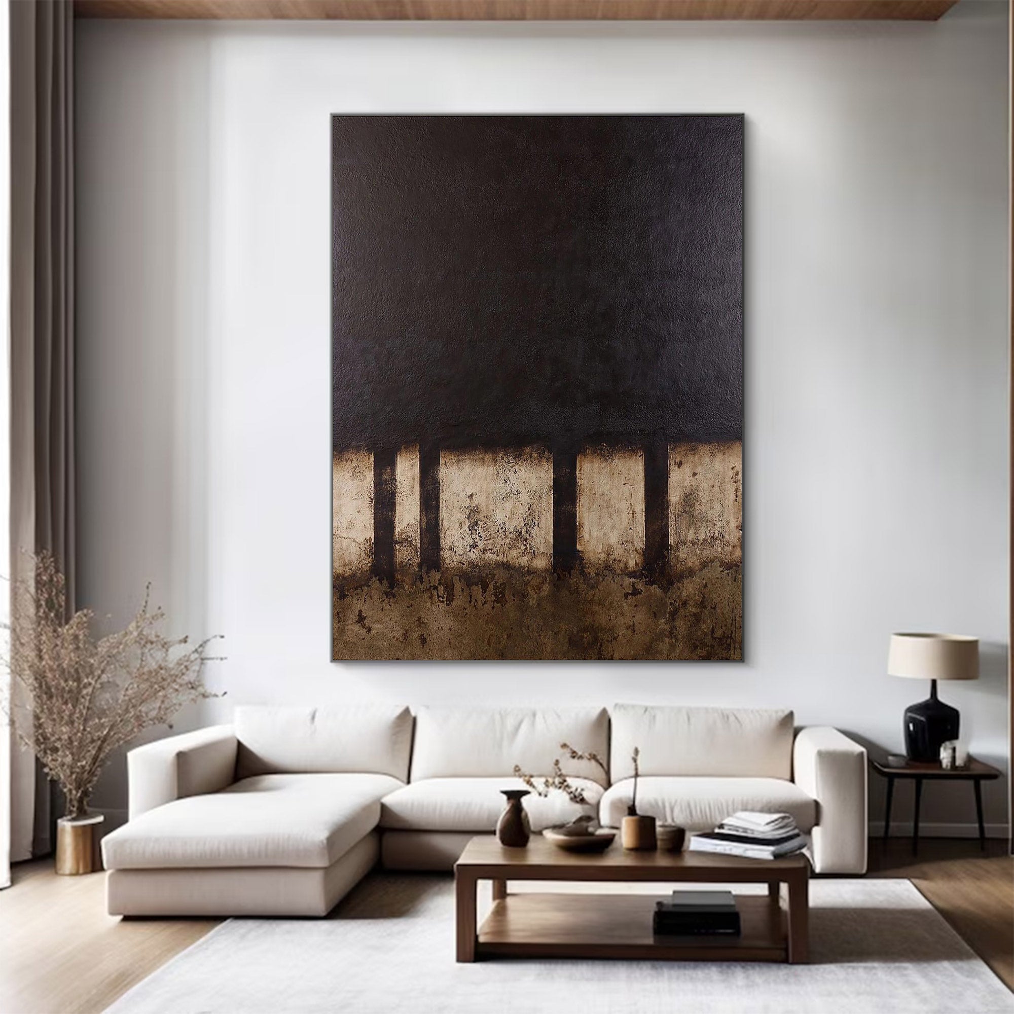 Large Textured Abstract Wall Art | KeiraArt #AG 111