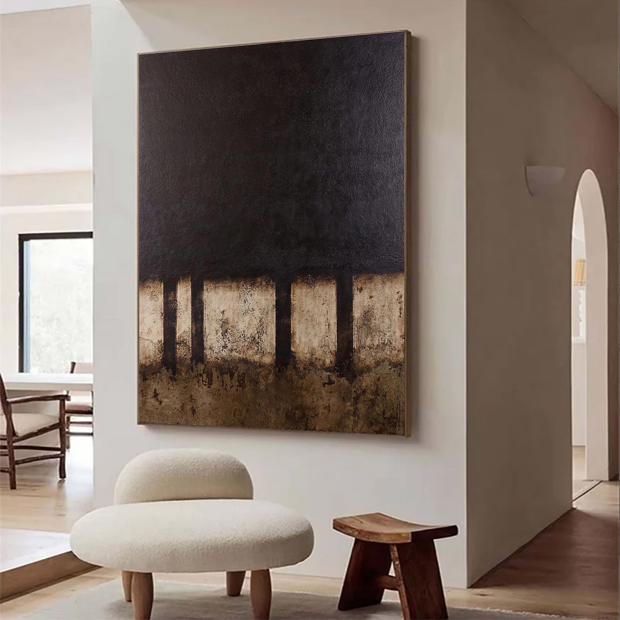 Large Textured Abstract Wall Art | KeiraArt #AG 111