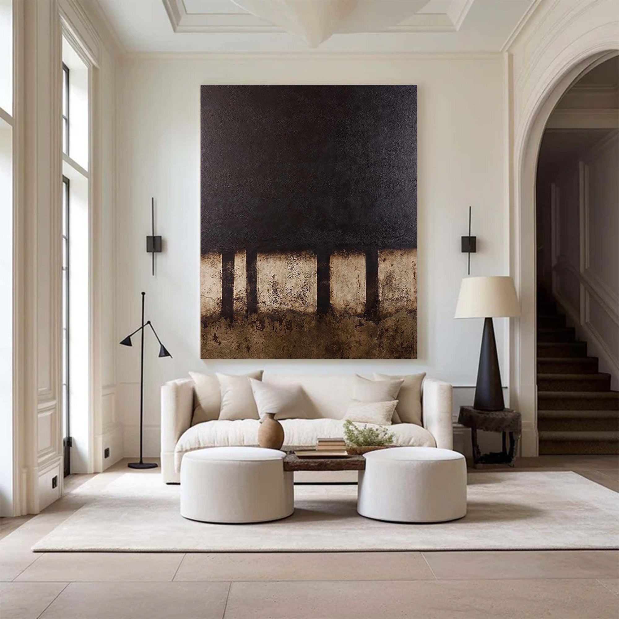 Large Textured Abstract Wall Art | KeiraArt #AG 111