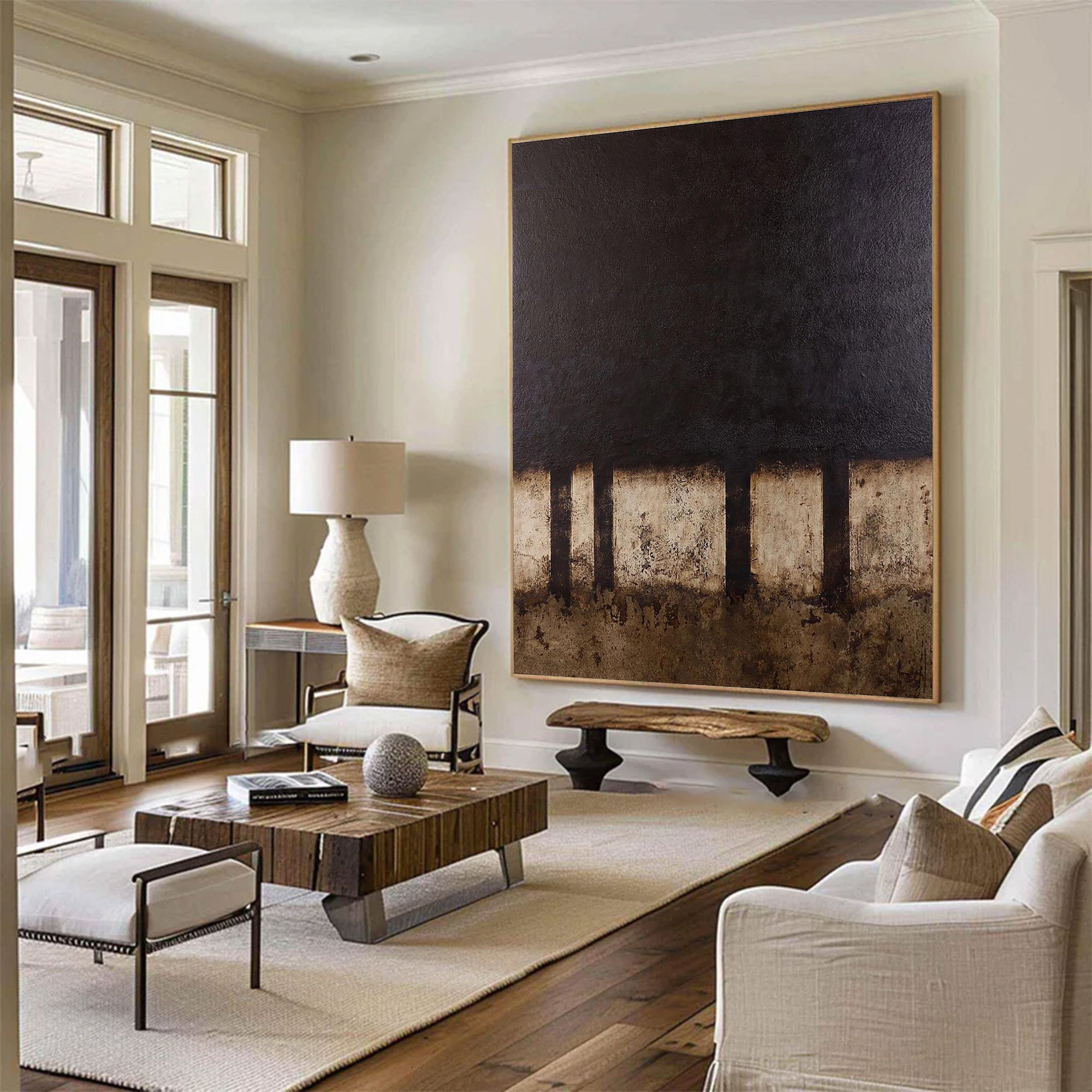 Large Textured Abstract Wall Art | KeiraArt #AG 111