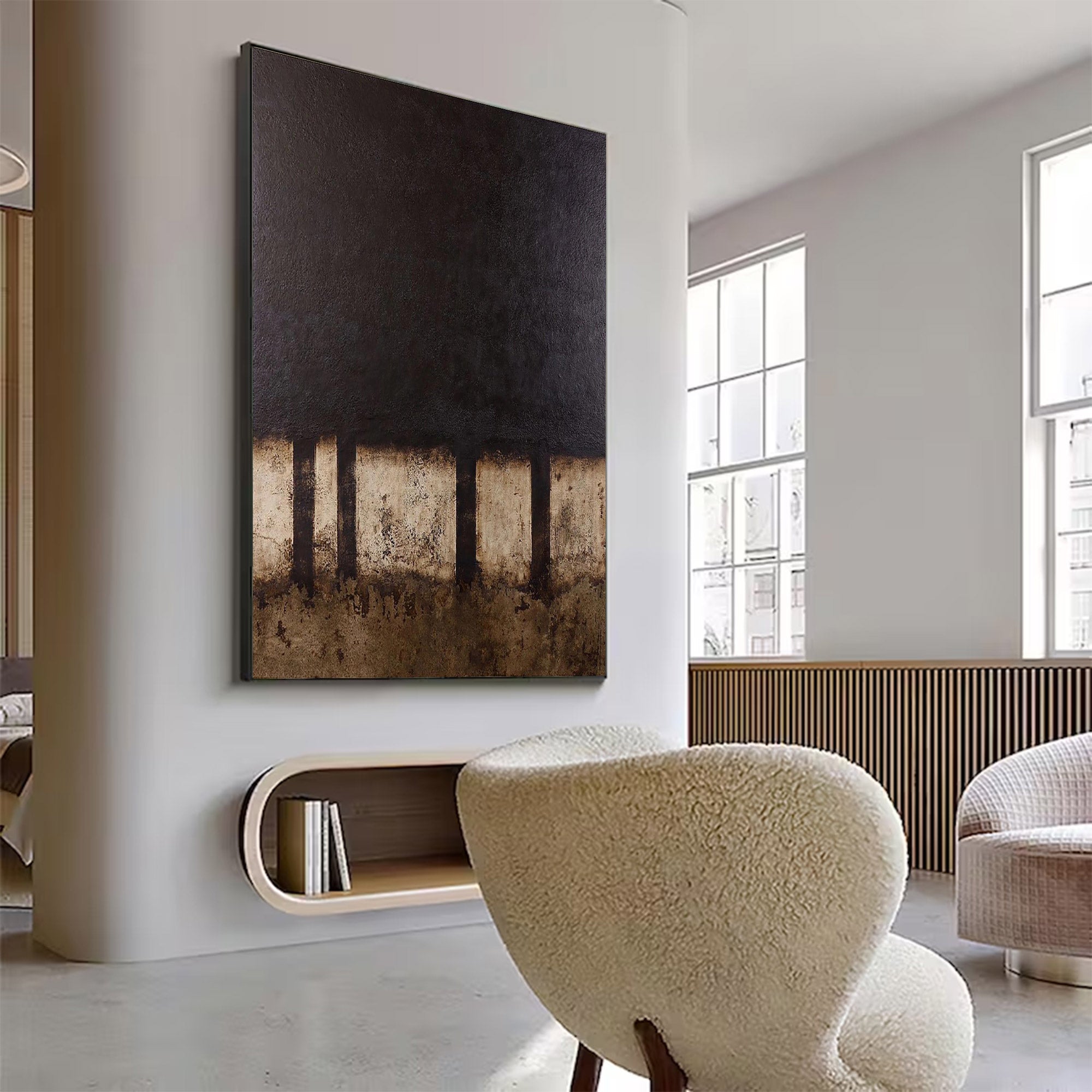 Large Textured Abstract Wall Art | KeiraArt #AG 111