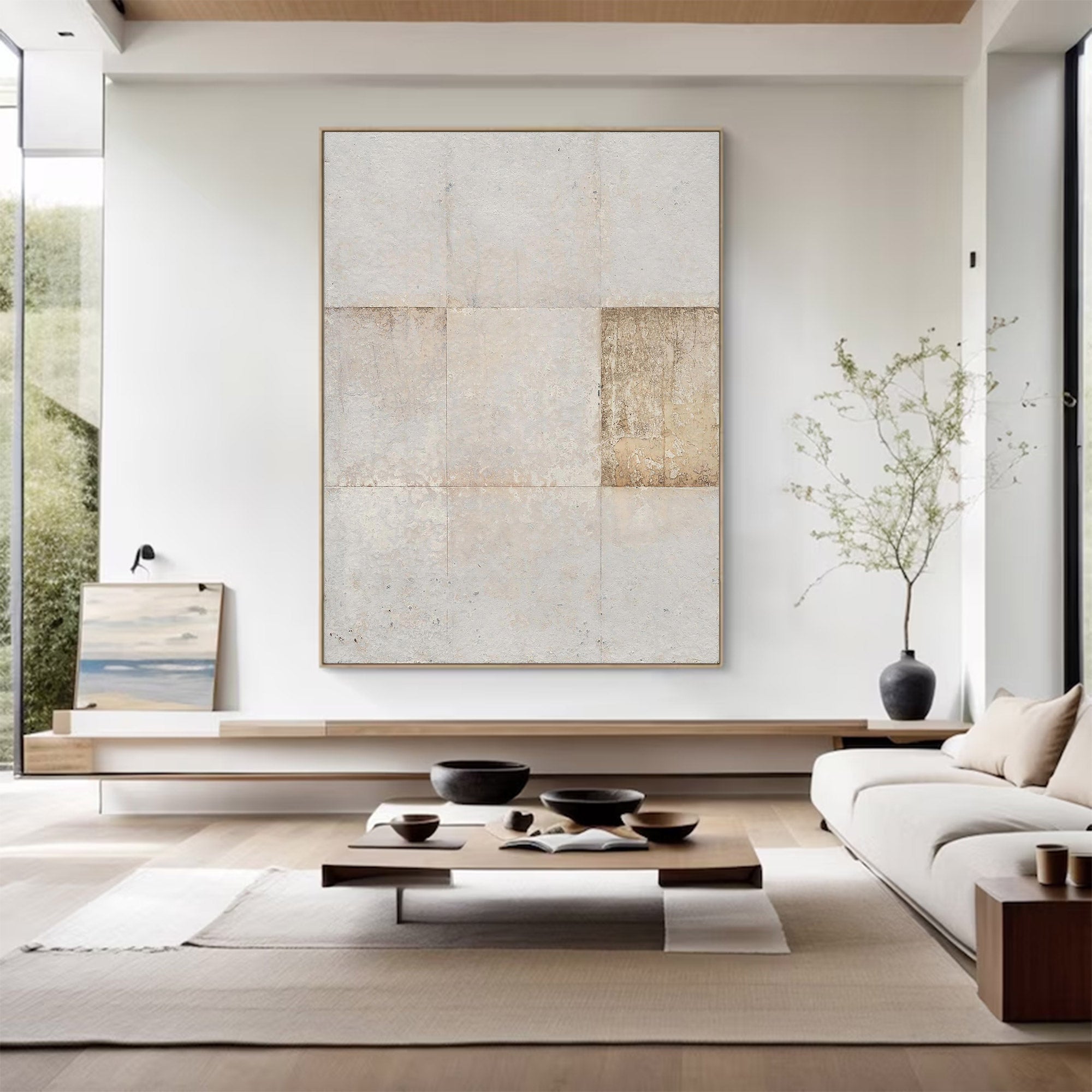 Large Abstract Grid Wall Art | KeiraArt #AG 112