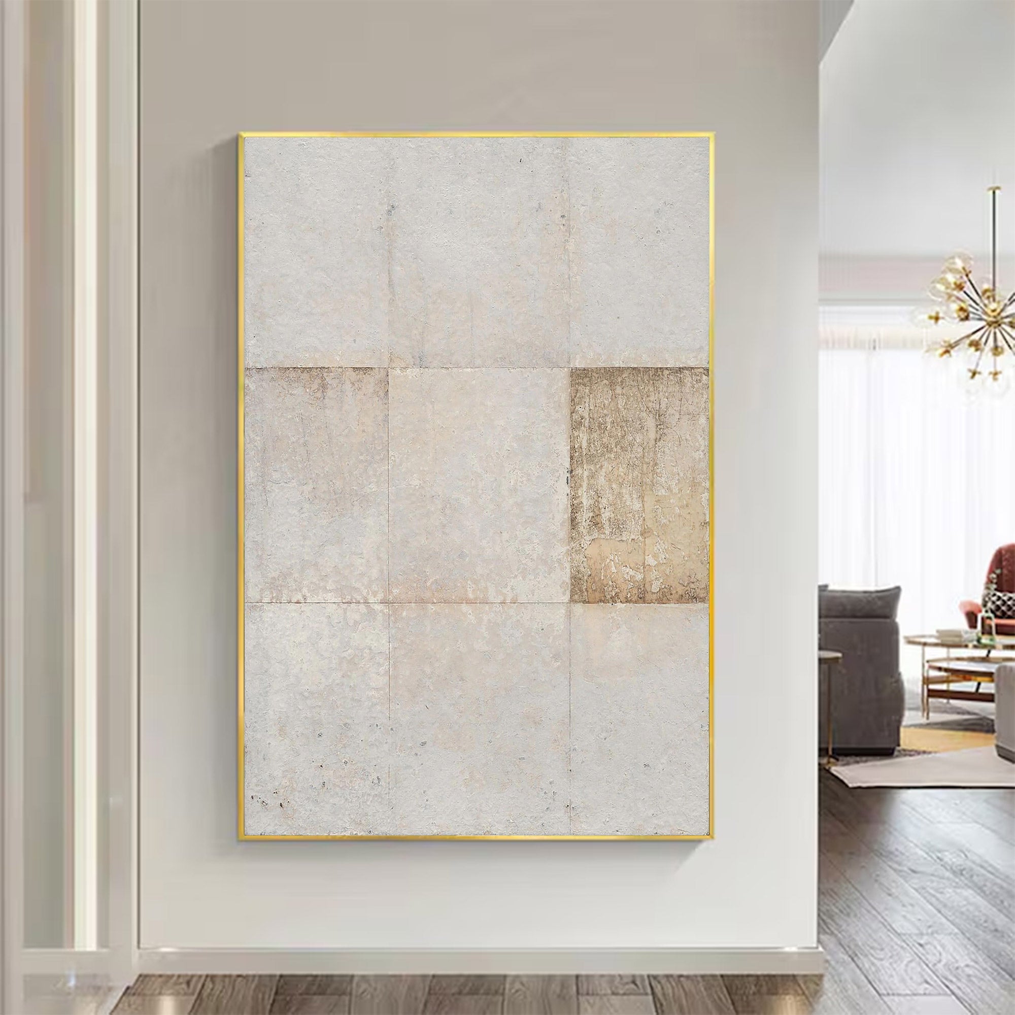 Large Abstract Grid Wall Art | KeiraArt #AG 112