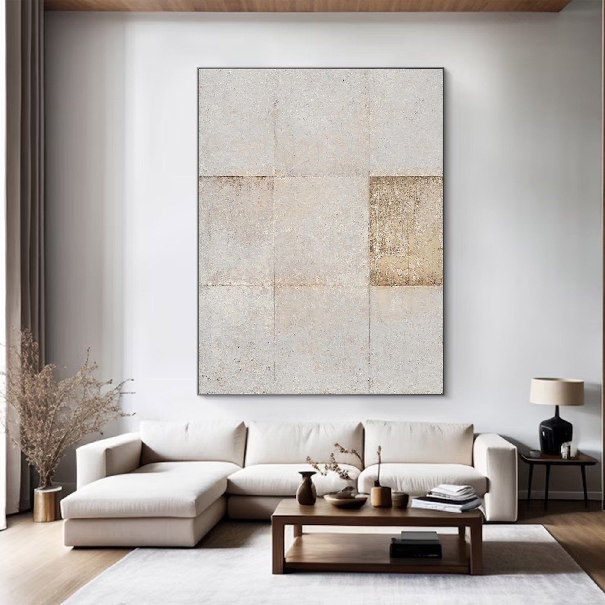 Large Abstract Grid Wall Art | KeiraArt #AG 112
