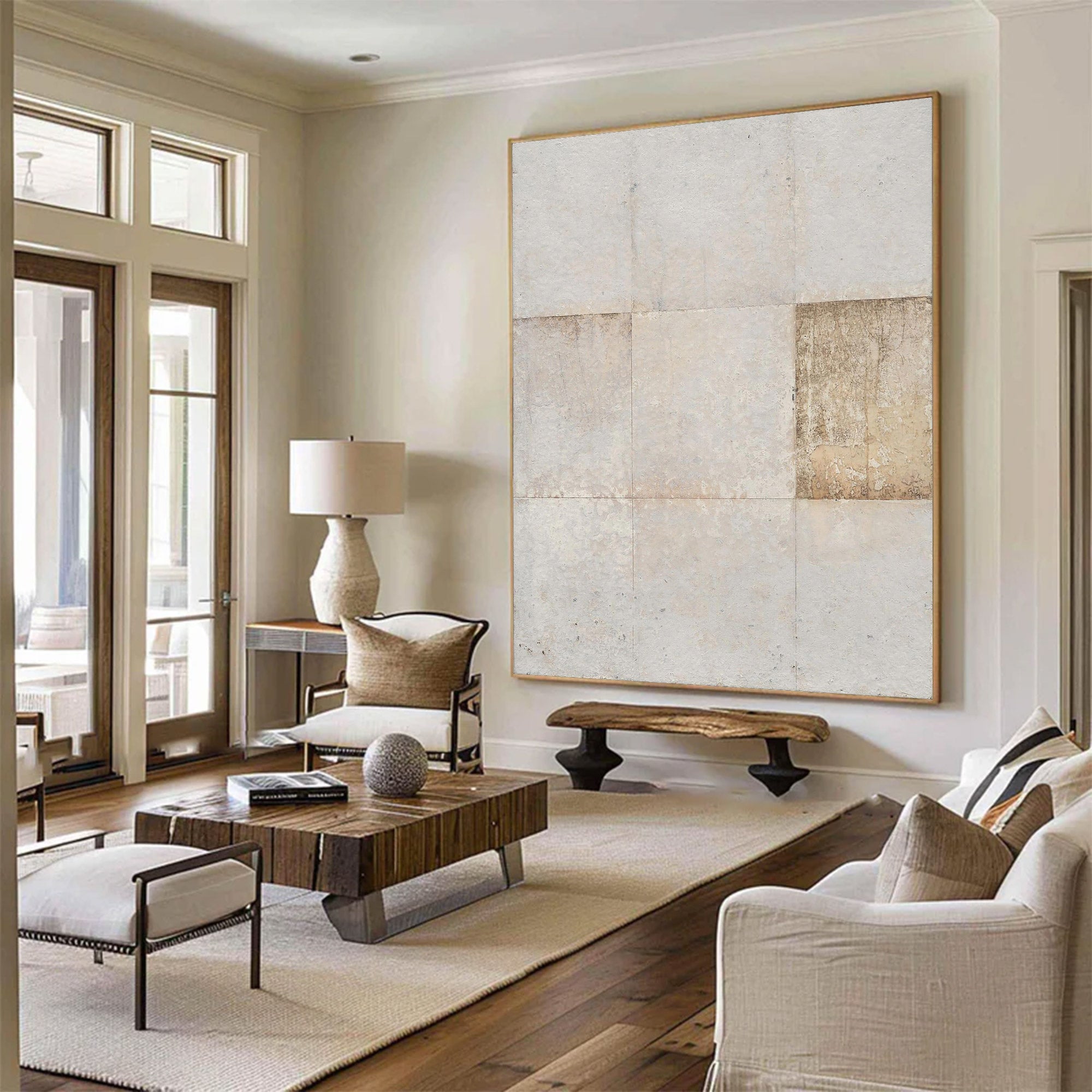 Large Abstract Grid Wall Art | KeiraArt #AG 112