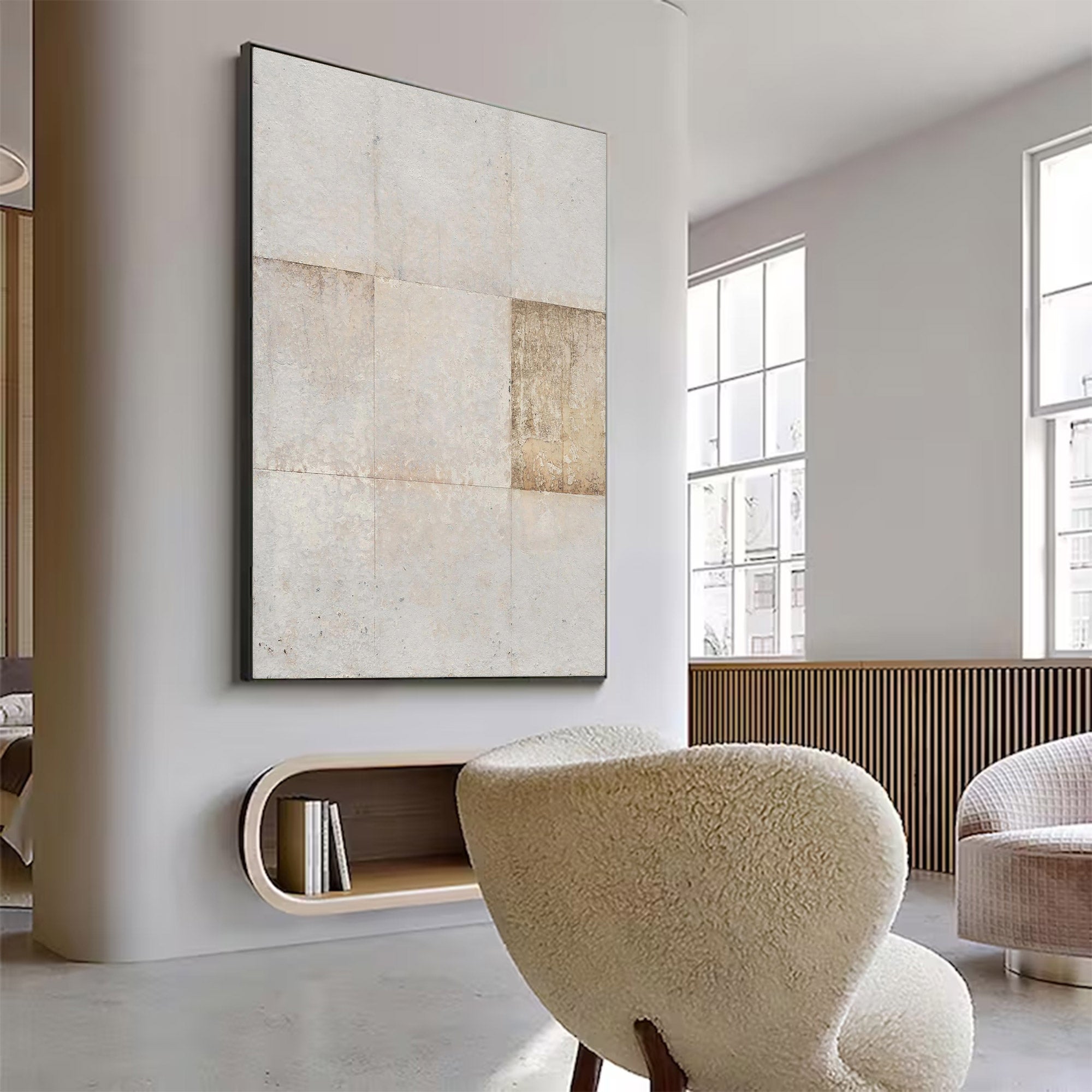 Large Abstract Grid Wall Art | KeiraArt #AG 112