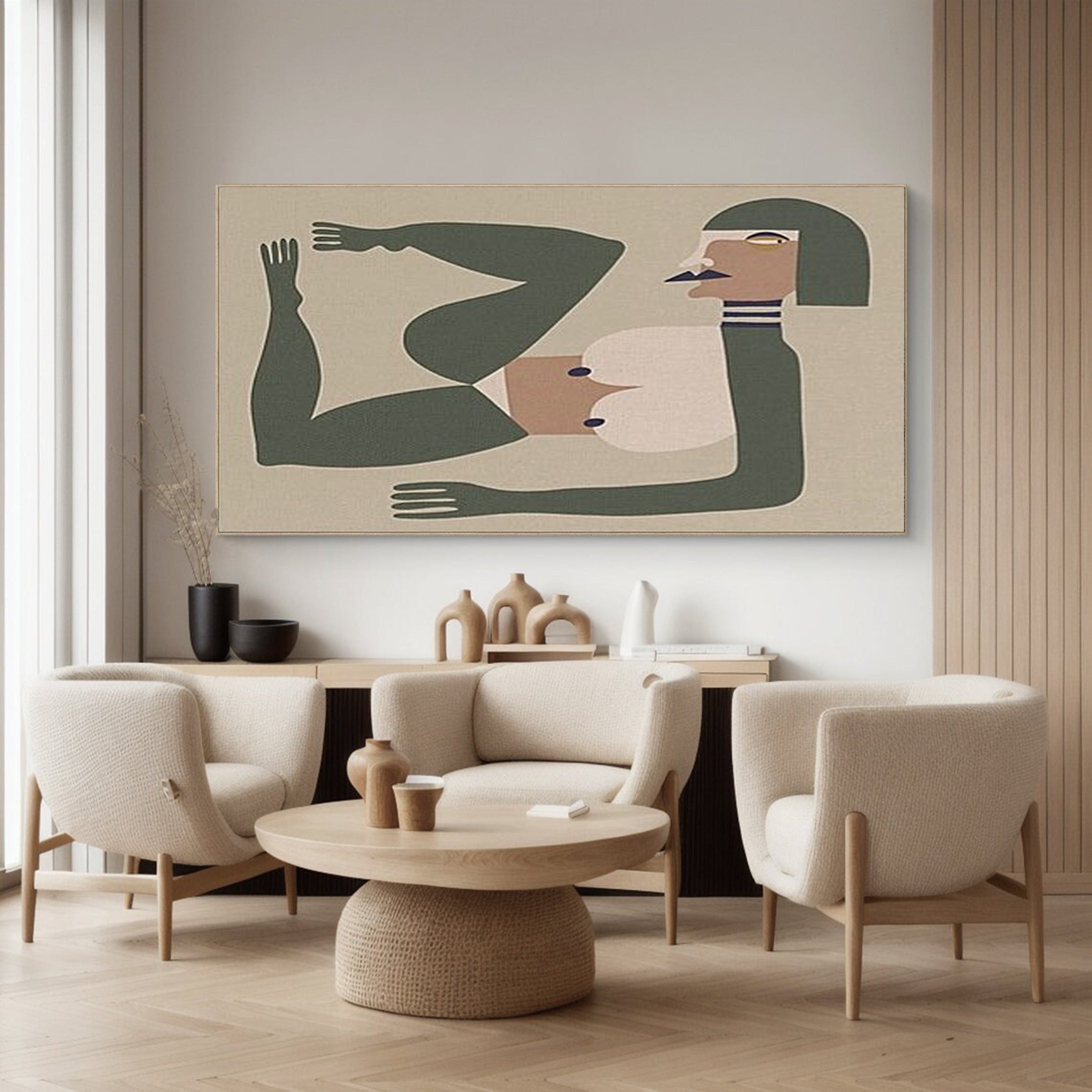 Abstract People Painting #APP 011