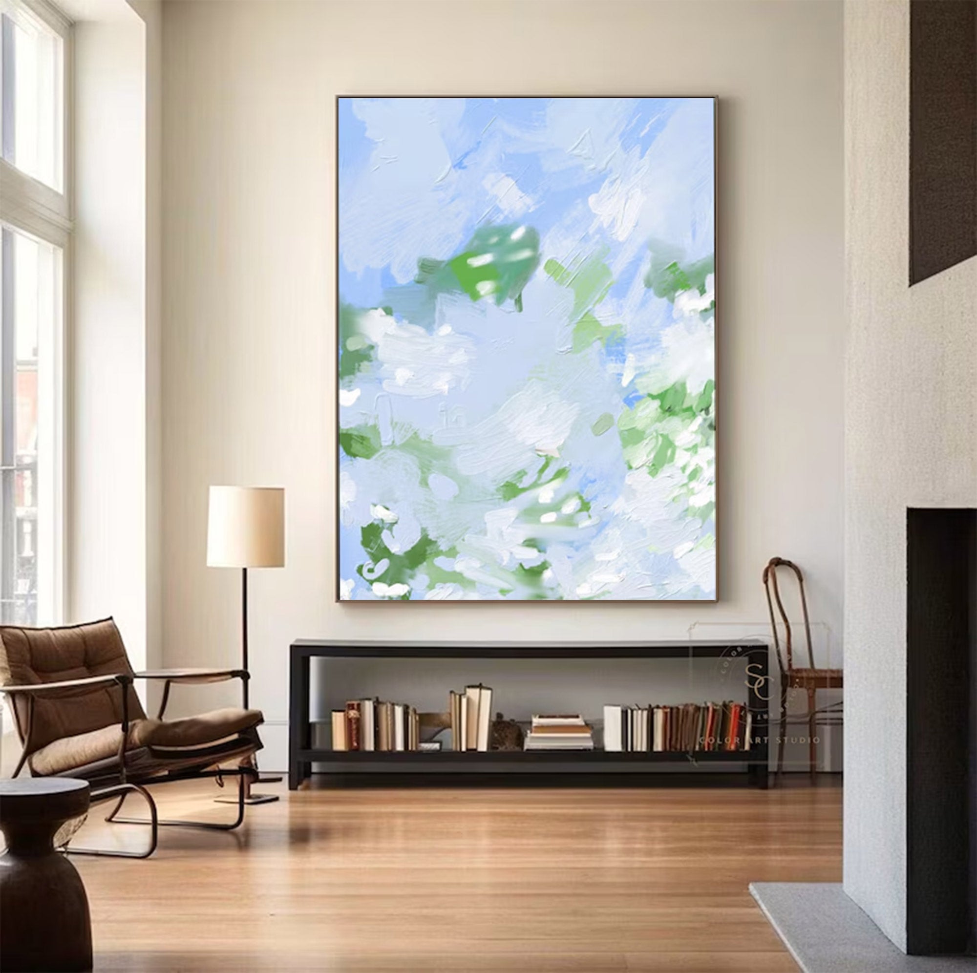 Large Abstract Landscape Art | KeiraArt #AG 149