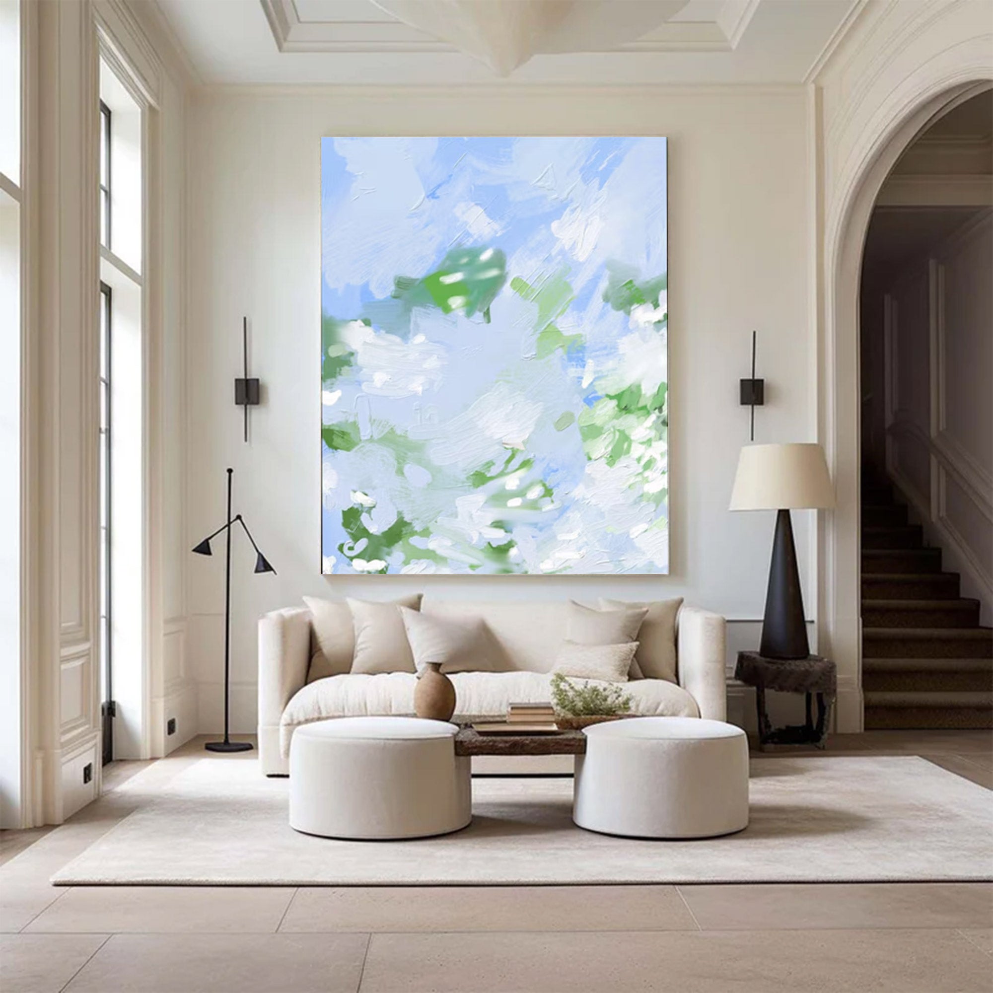 Large Abstract Landscape Art | KeiraArt #AG 149
