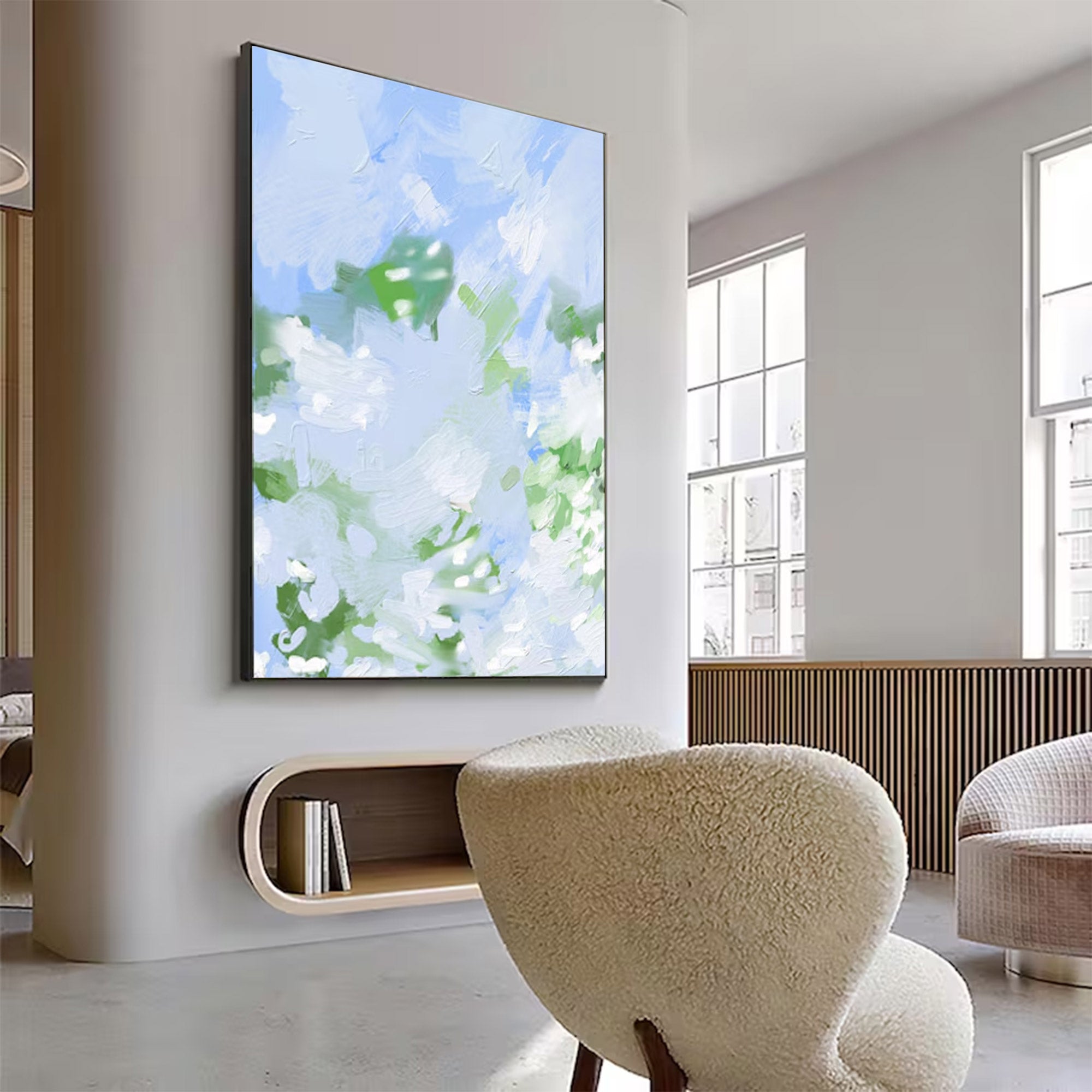 Large Abstract Landscape Art | KeiraArt #AG 149