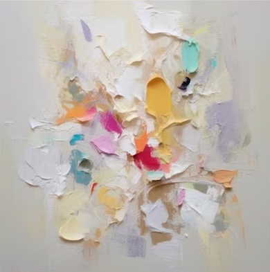 Abstract Rhapsody Colorful Wall Art for Creative Interiors #AP 037
