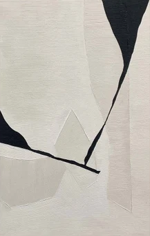 Abstract Geometric Wall Art Dual Panels for Modern Interiors #MMAS 060