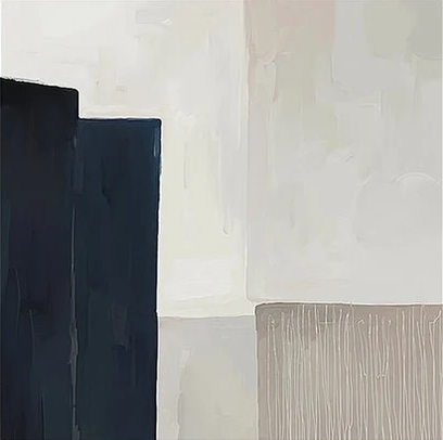 Large Minimalist Painting Geometric Art for Modern Spaces #AP 039