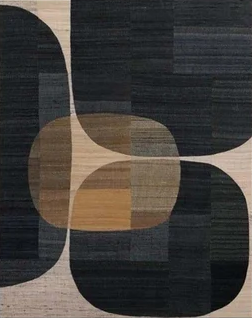 Geometric Abstract Canvas Wabi-Sabi Inspired Wall Decor #MMA 180