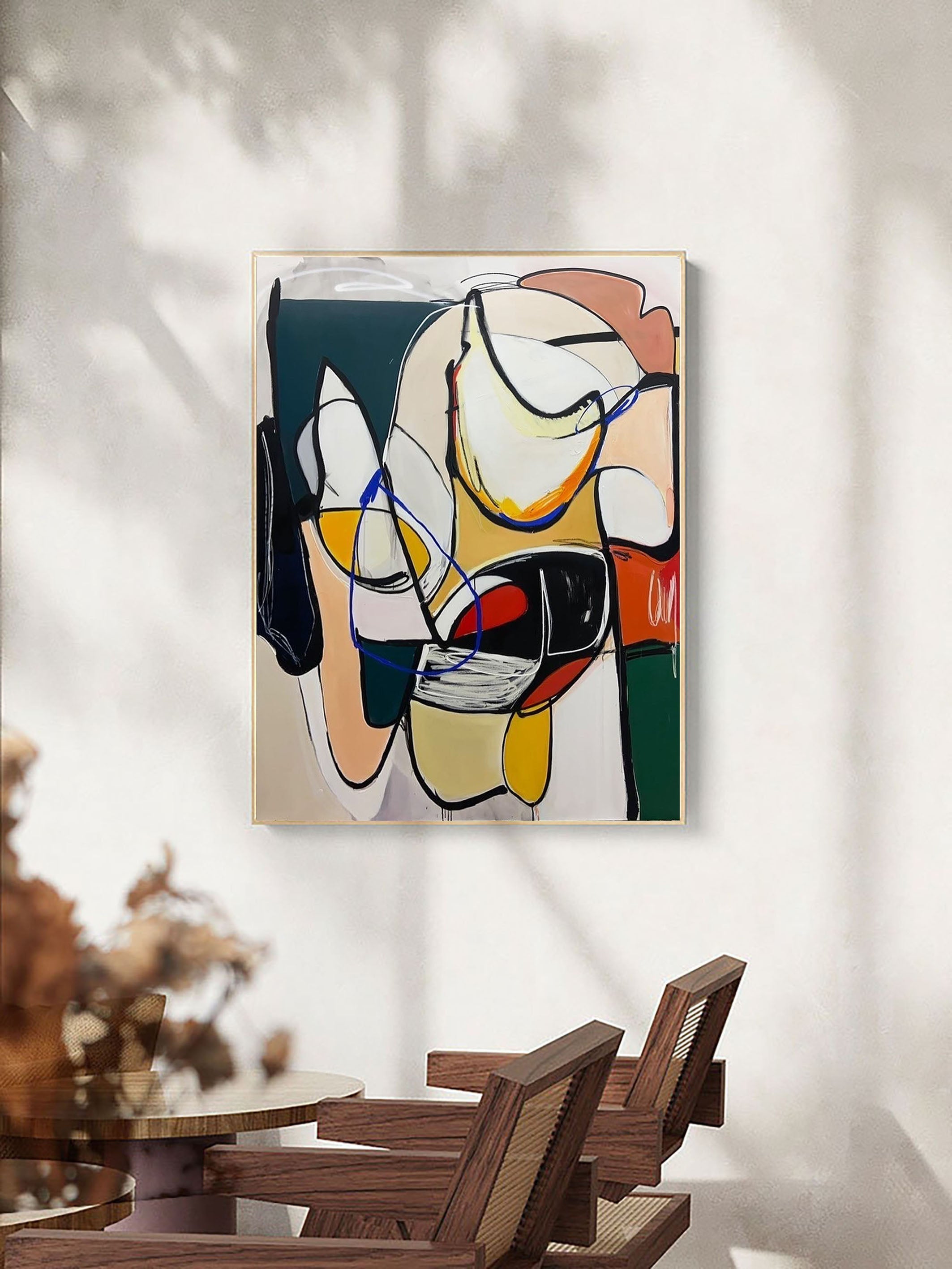 Mid Century Painting #MCP 009