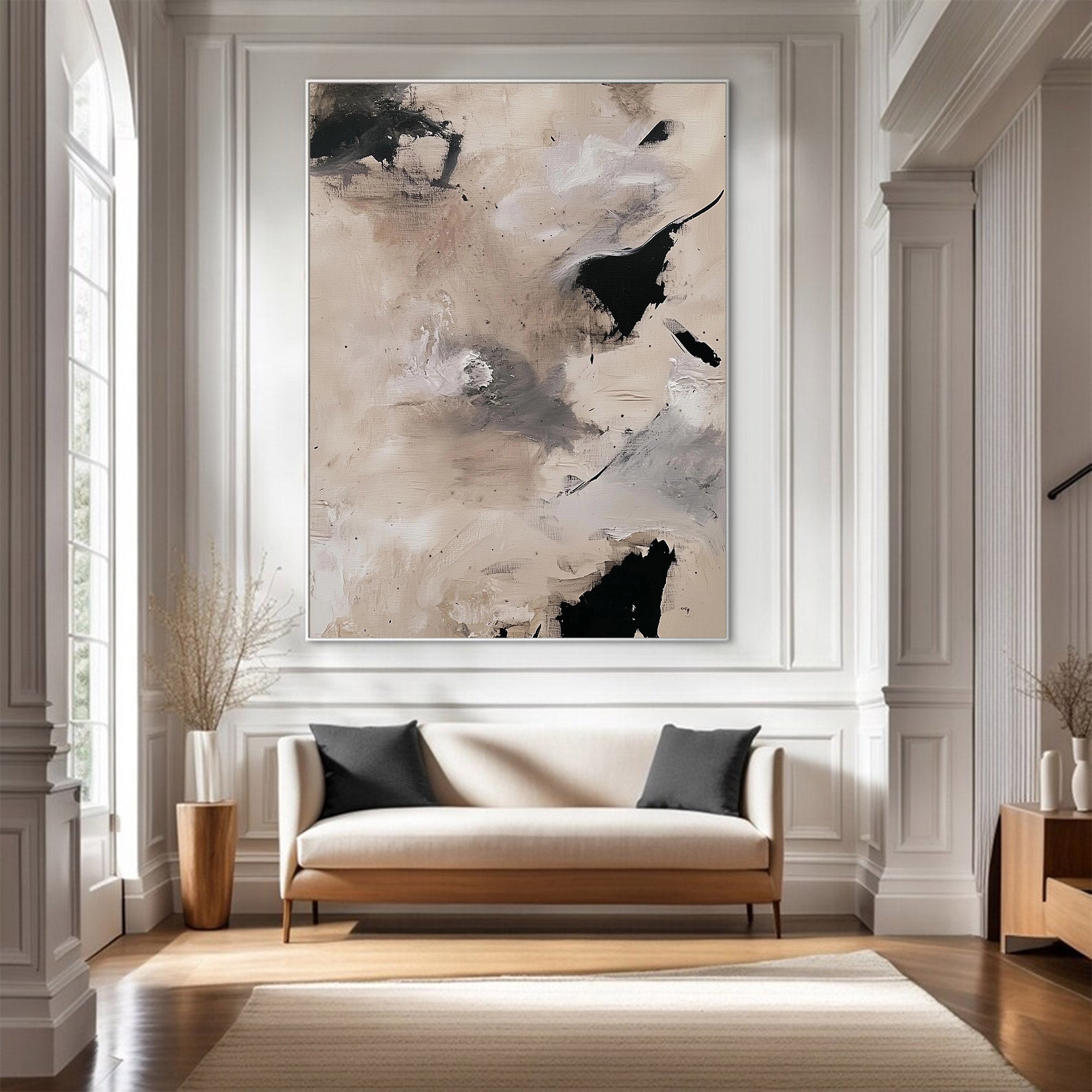 Large Abstract Canvas Wall Art | KeiraArt #AG 115