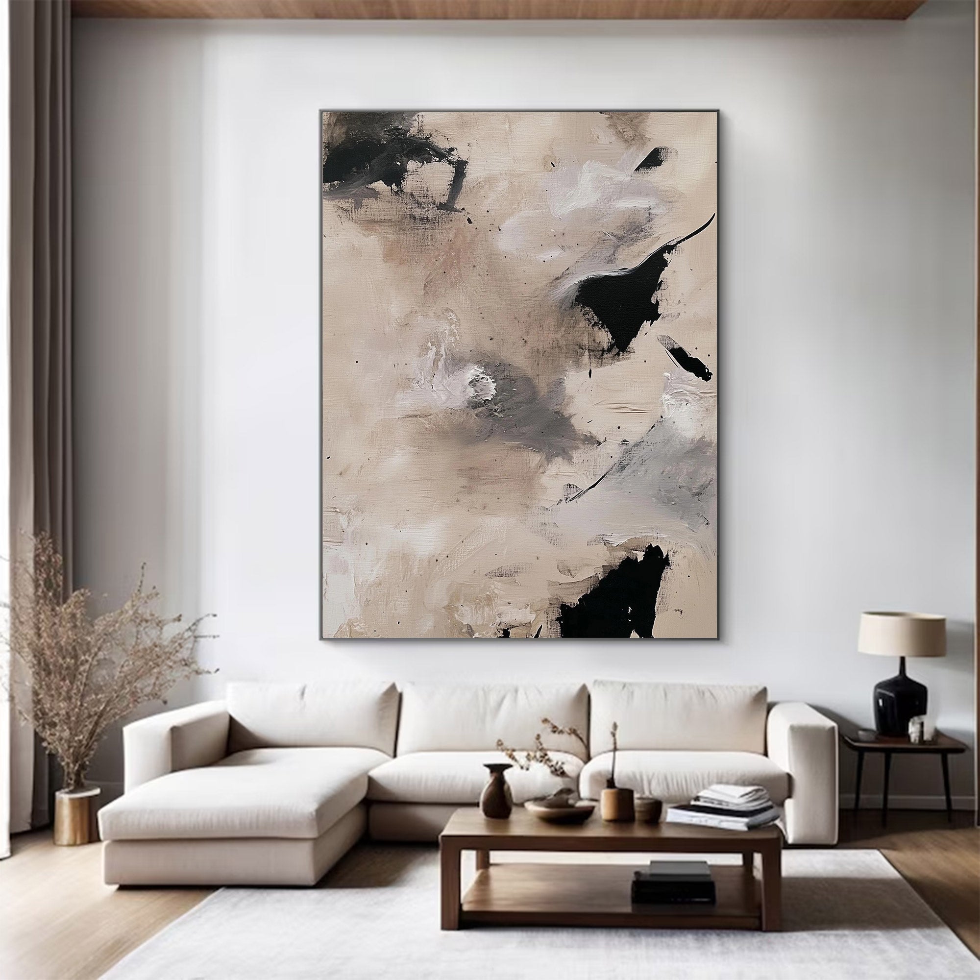 Large Abstract Canvas Wall Art | KeiraArt #AG 115