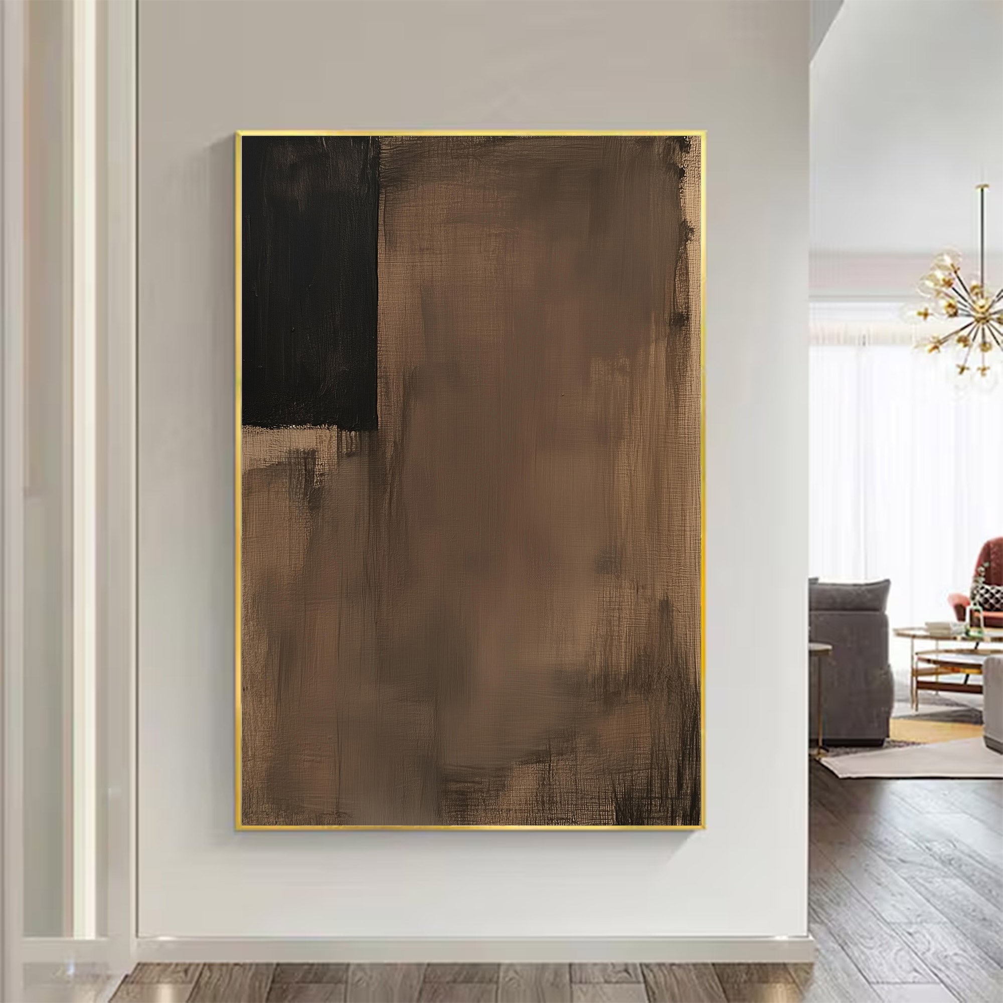 Large Wabi-Sabi Abstract Wall Art | KeiraArt #AG 116