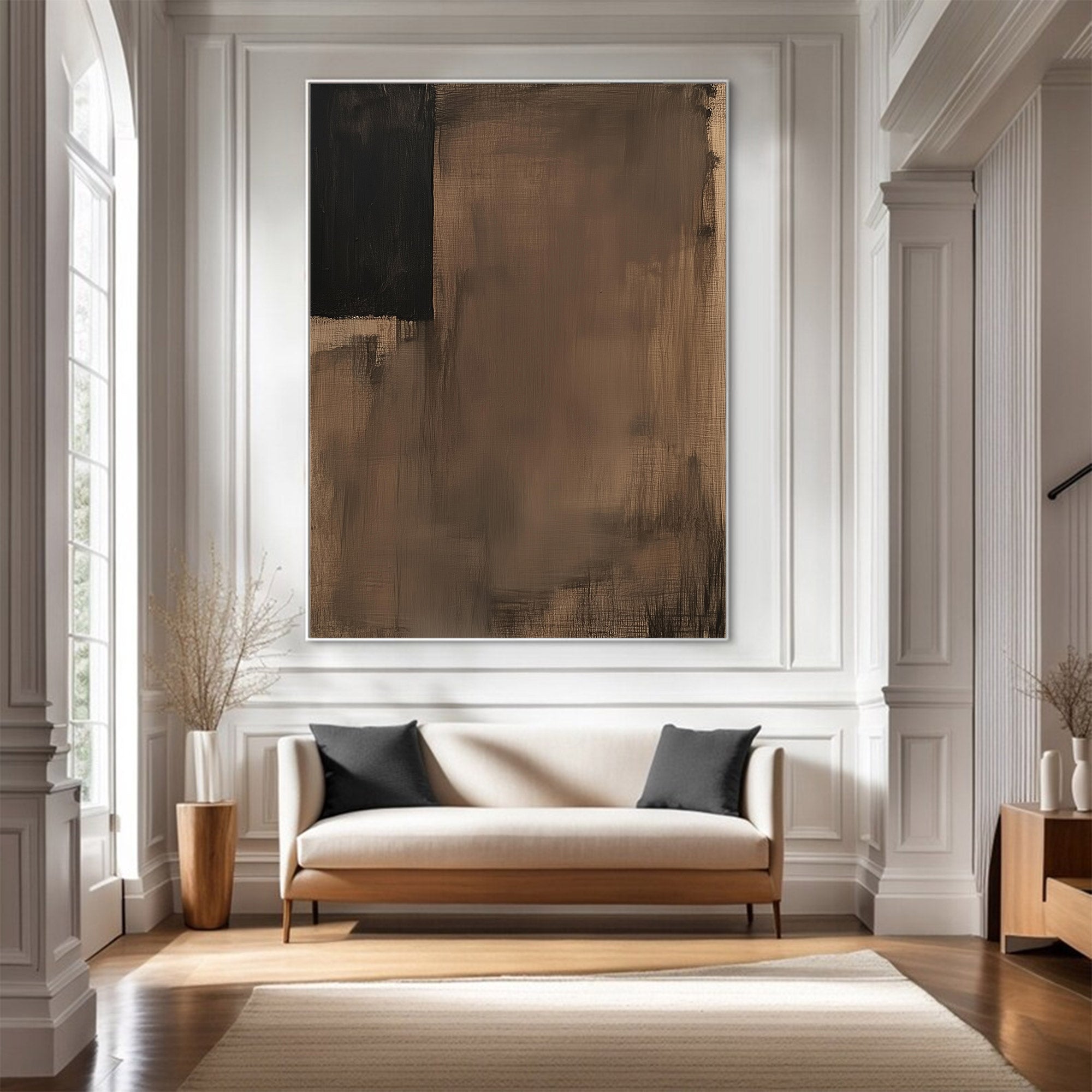 Large Wabi-Sabi Abstract Wall Art | KeiraArt #AG 116