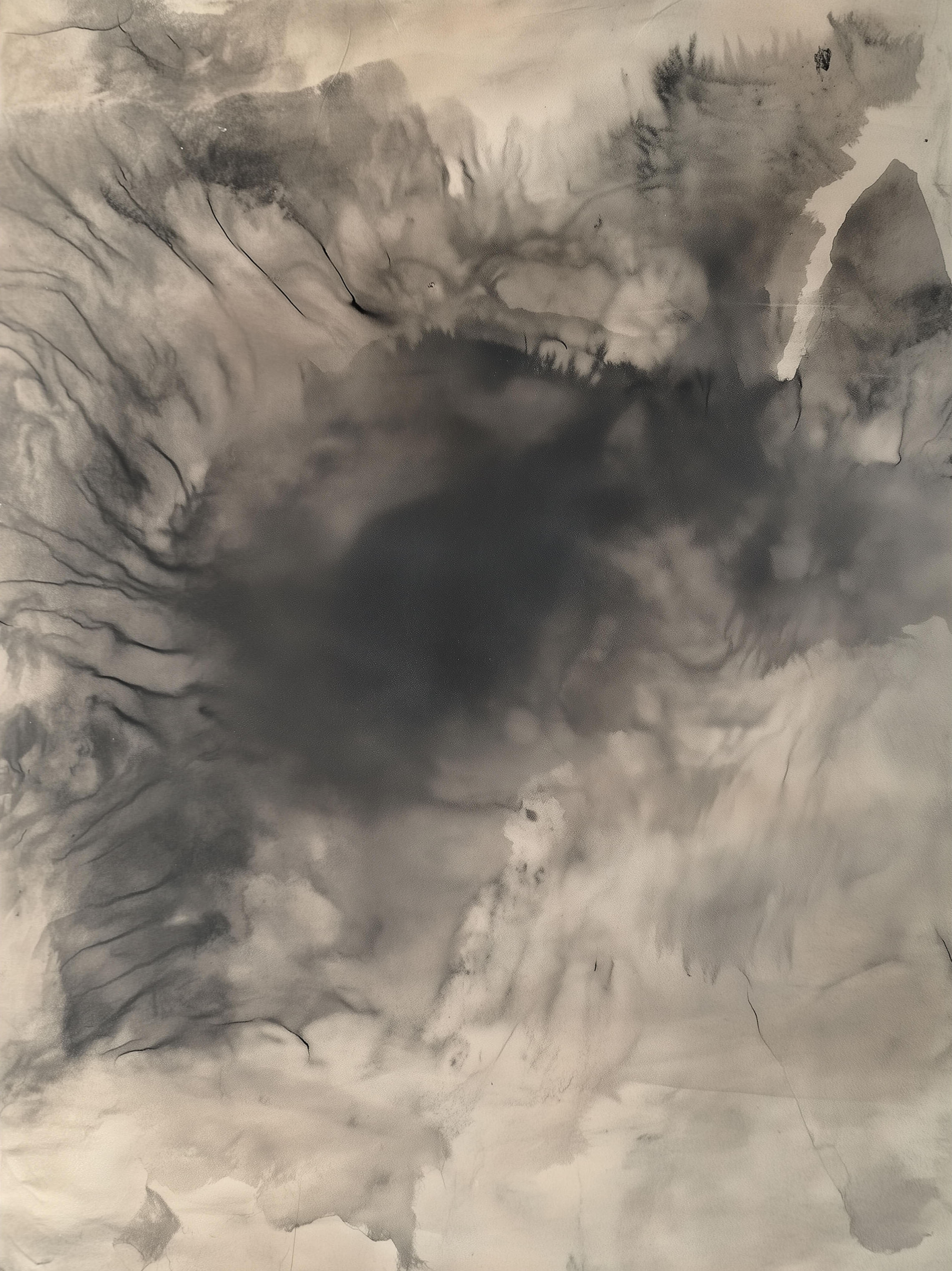 Neutral Abstract Large Painting | KeiraArt #AG 117