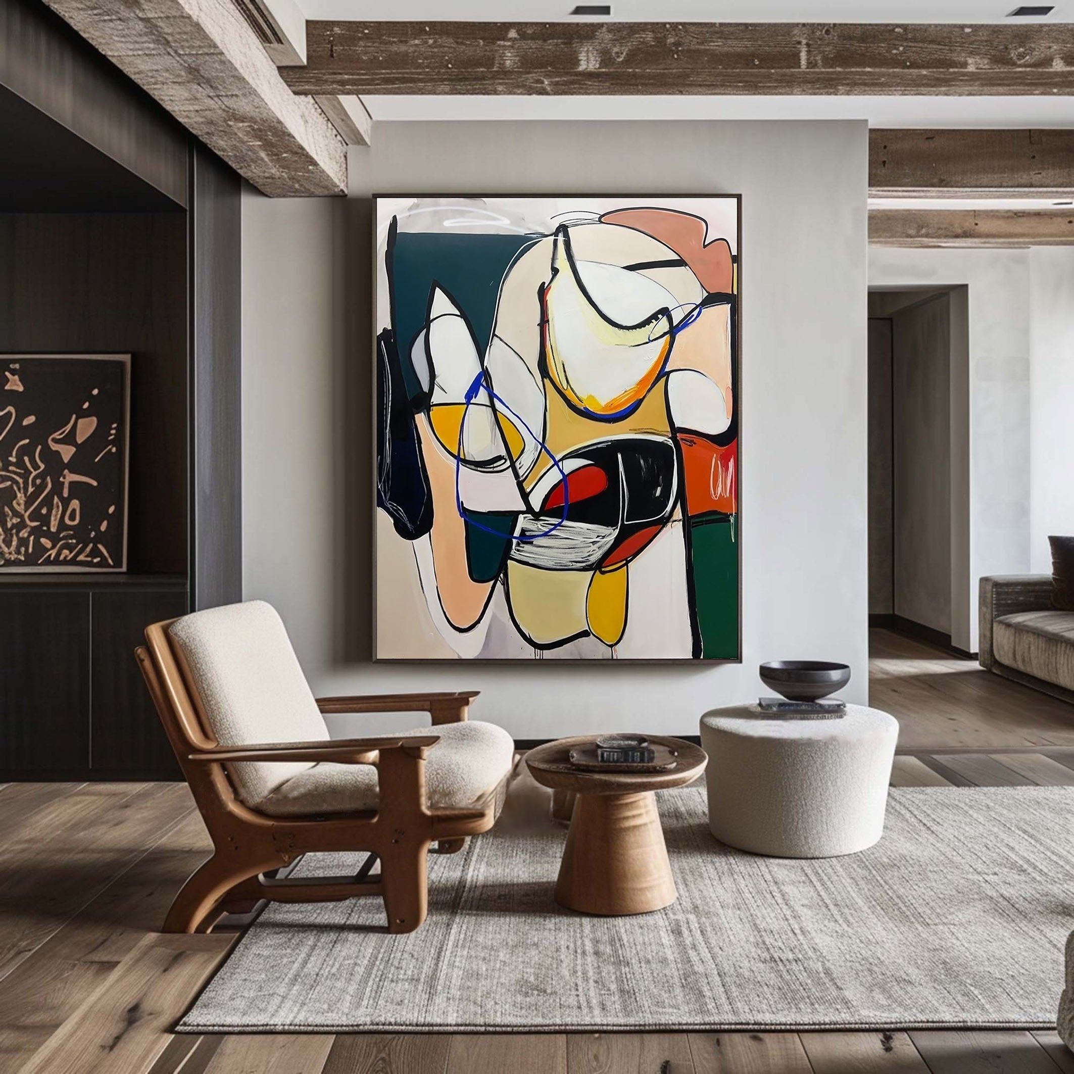 Mid Century Painting #MCP 009