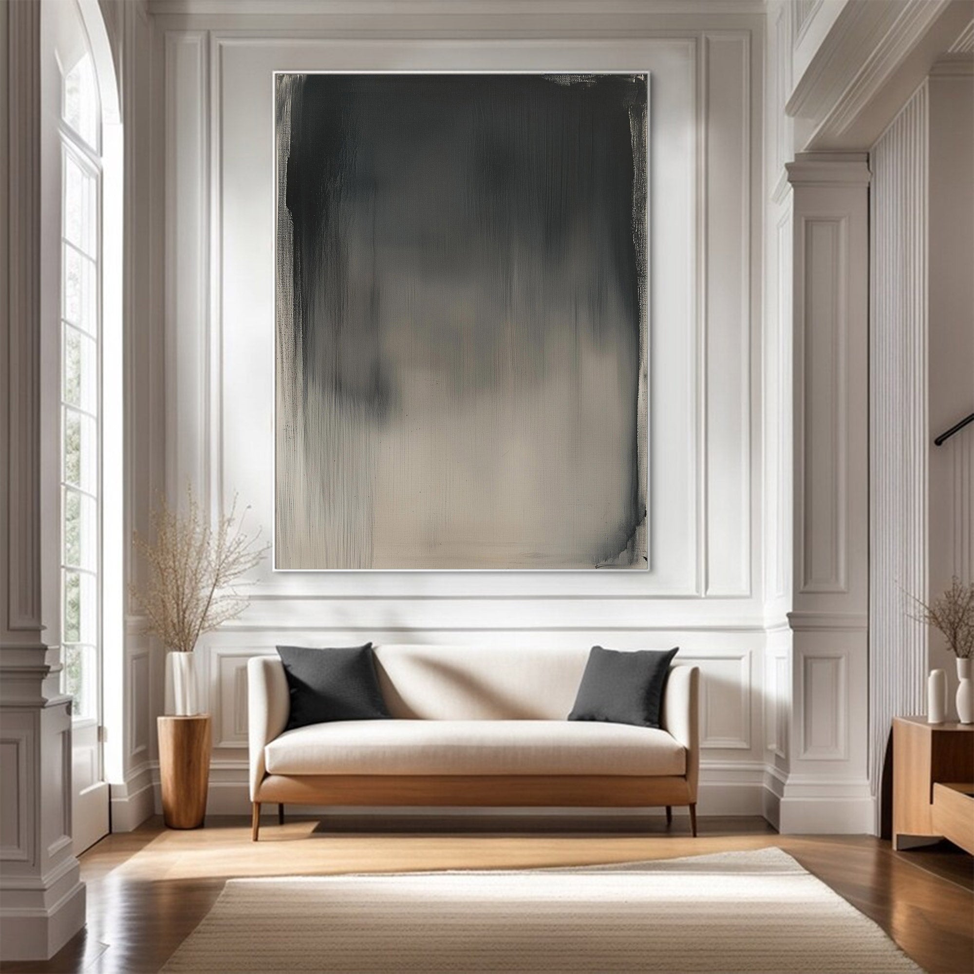 Abstract Large Gradient Canvas | KeiraArt #AG 119