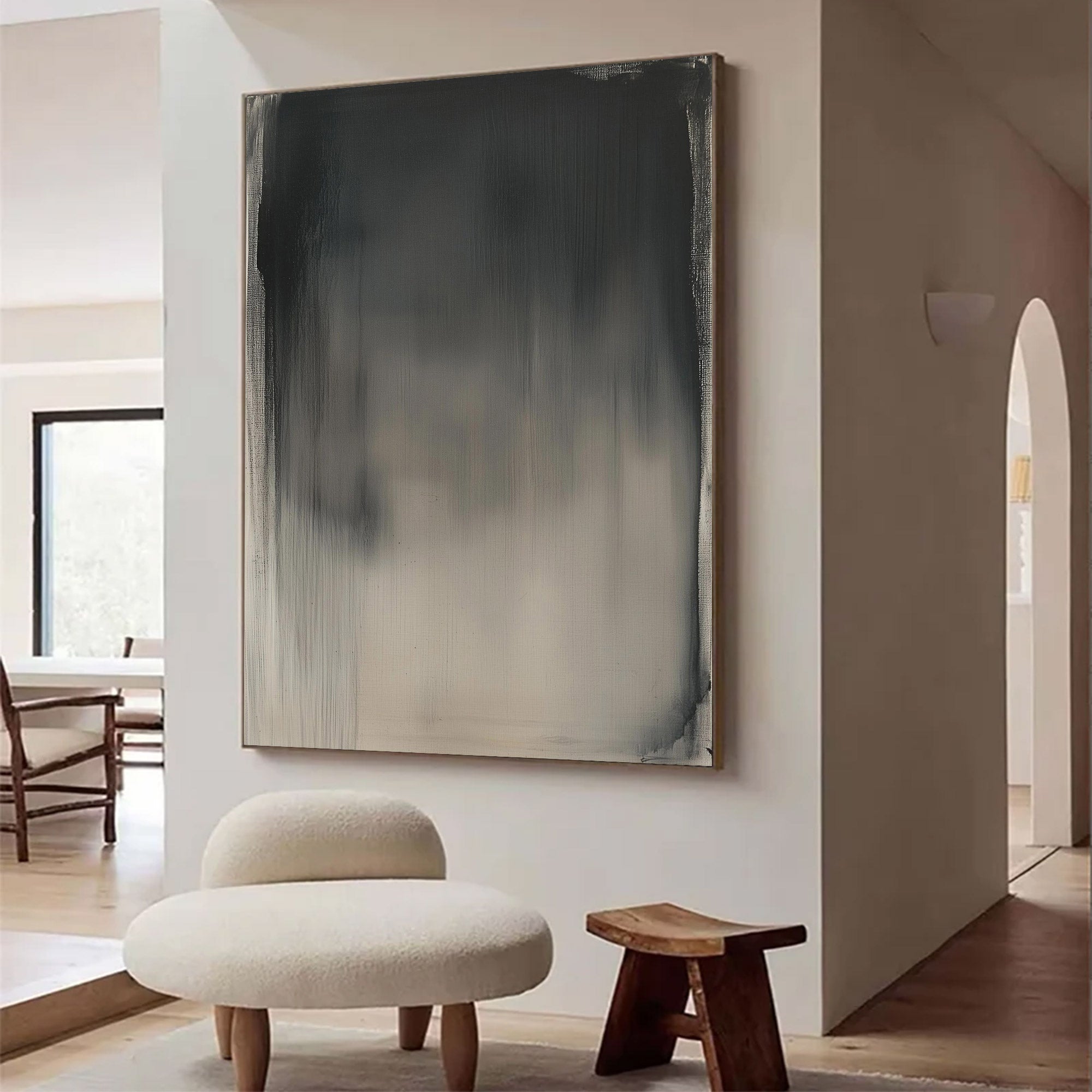 Abstract Large Gradient Canvas | KeiraArt #AG 119