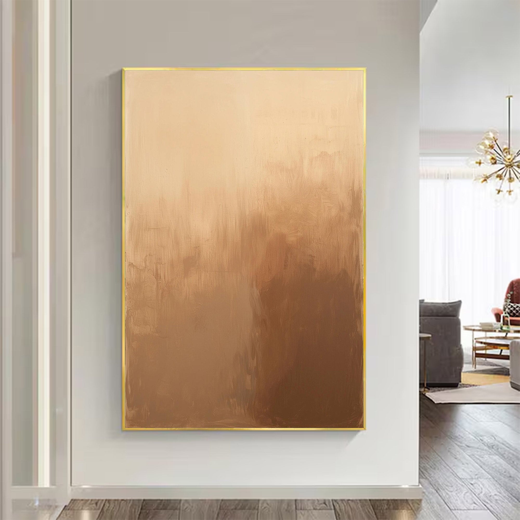 Neutral Abstract Large Wall Art | KeiraArt #AG 121