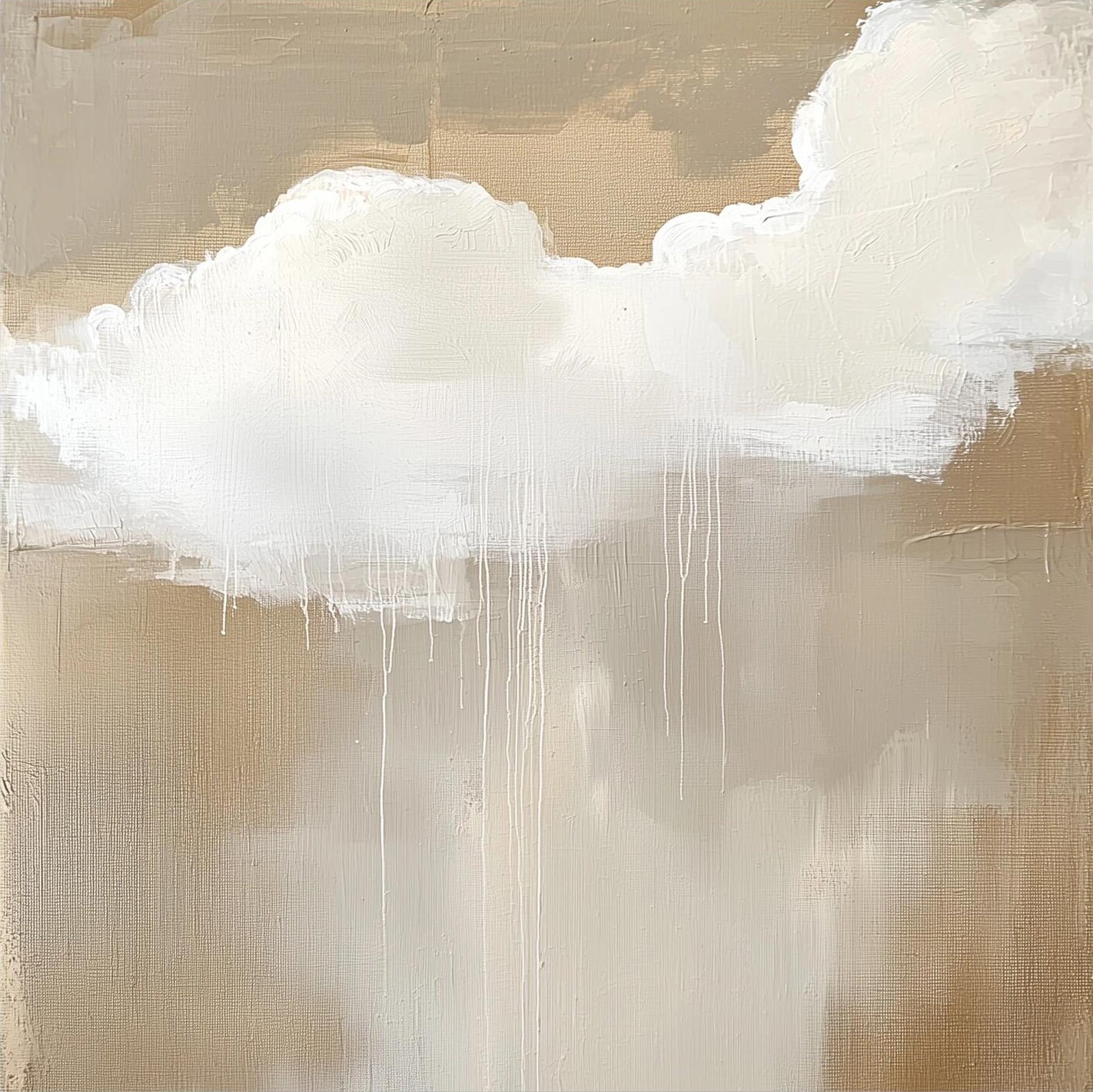 Large Modern Cloud Art | KeiraArt #AG 122