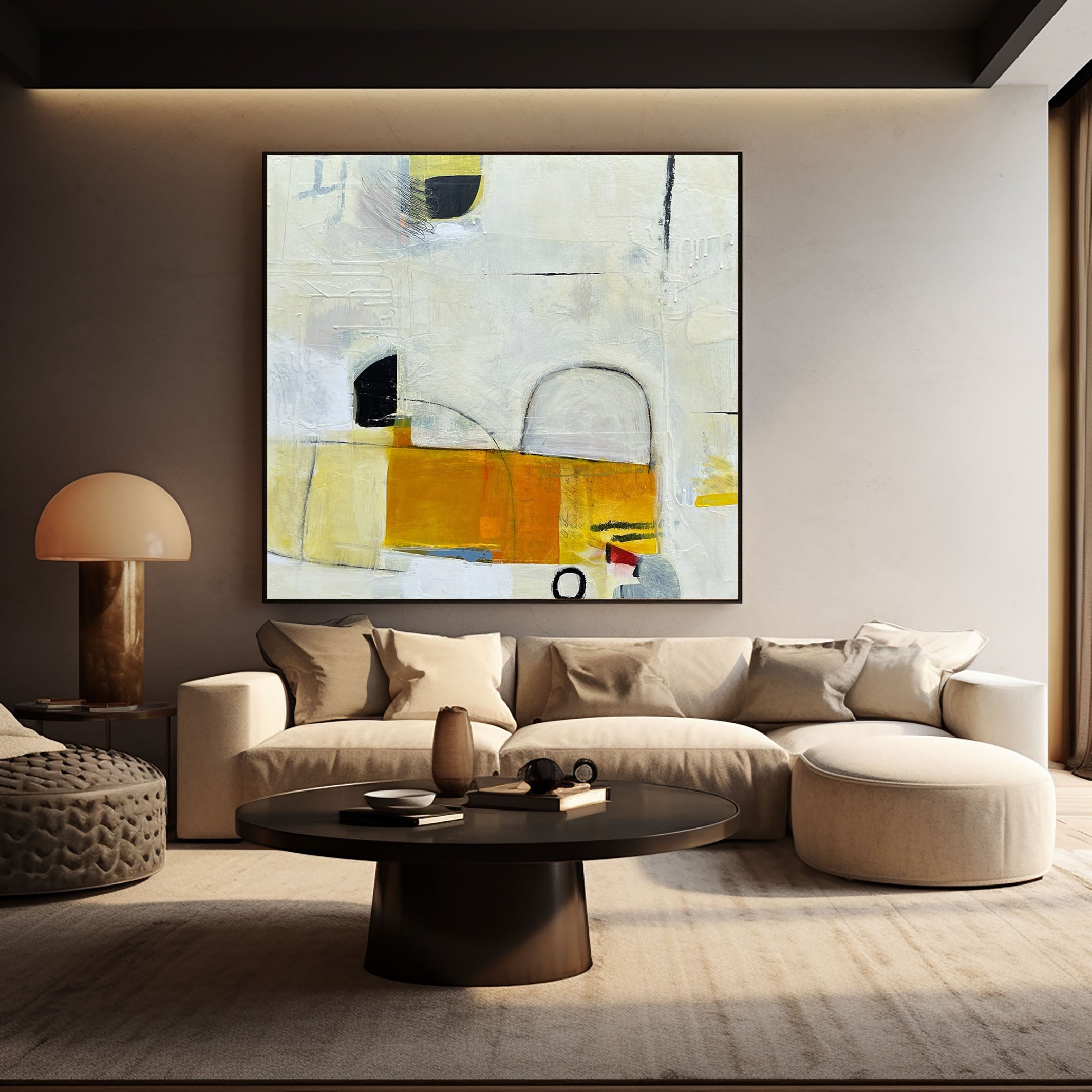 Mid Century Painting #MCP 015