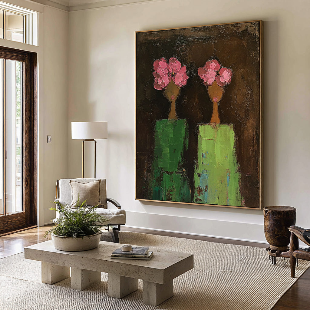 Abstract Figurative Oil Painting #CZ 042