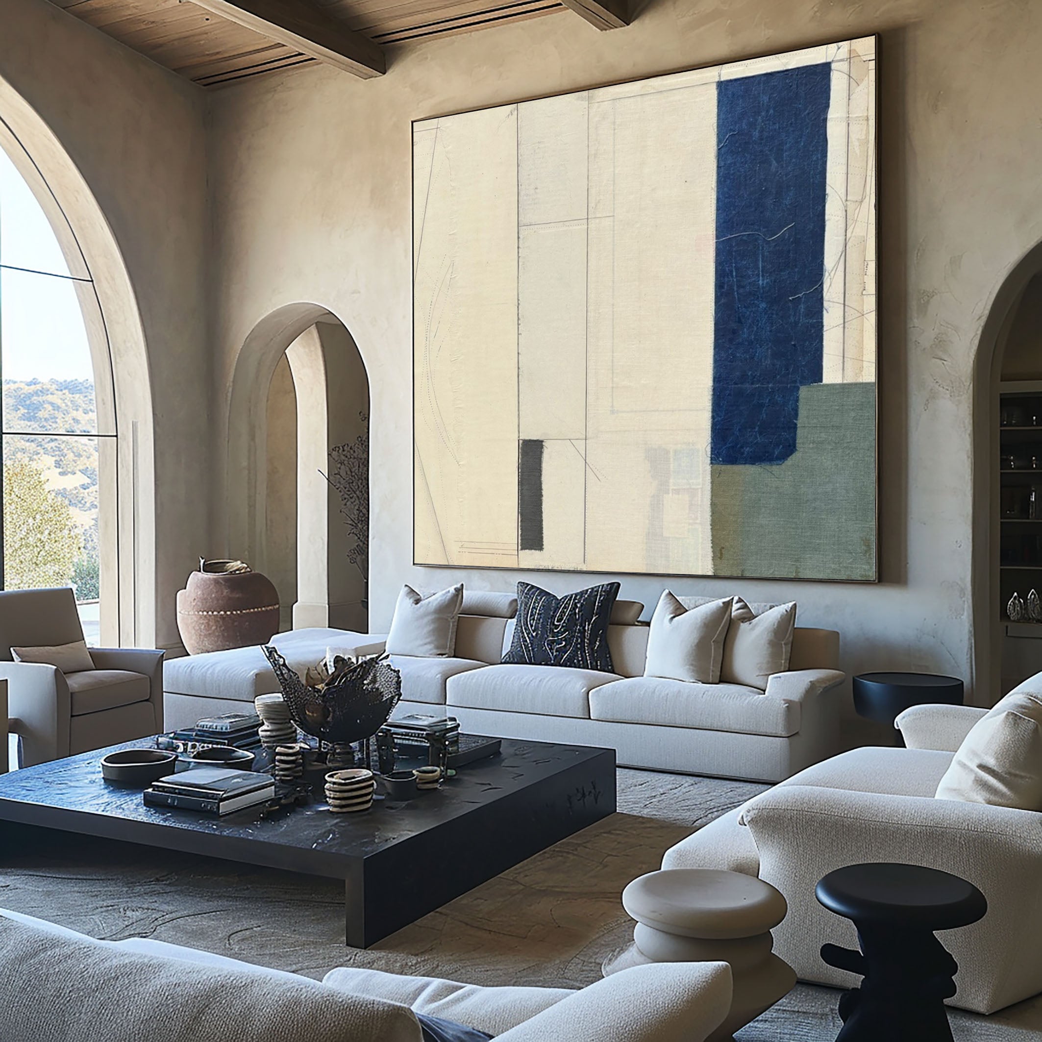 Mid Century Painting #MCP 020