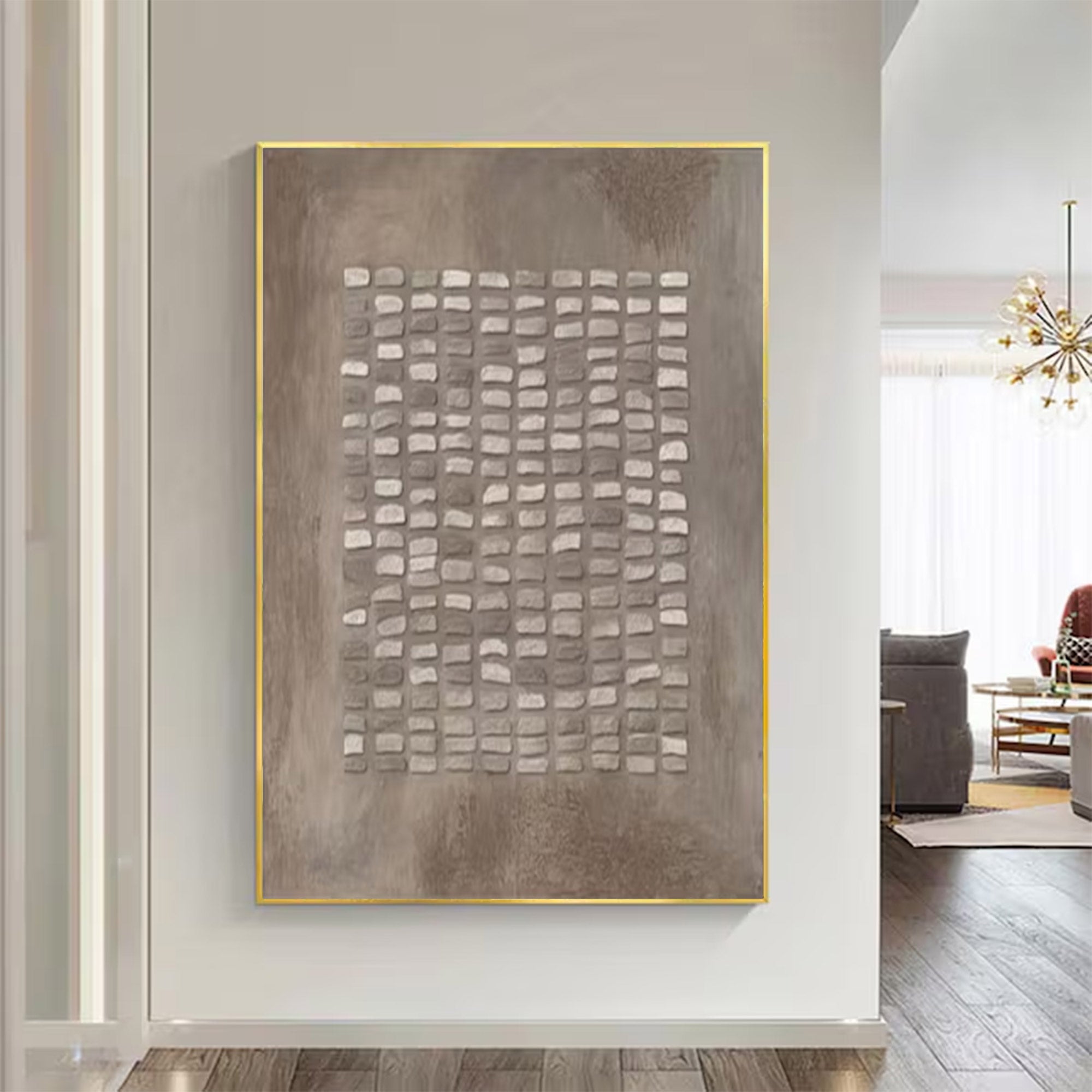 Large Textured Abstract Painting |KeirarArt #AG 126