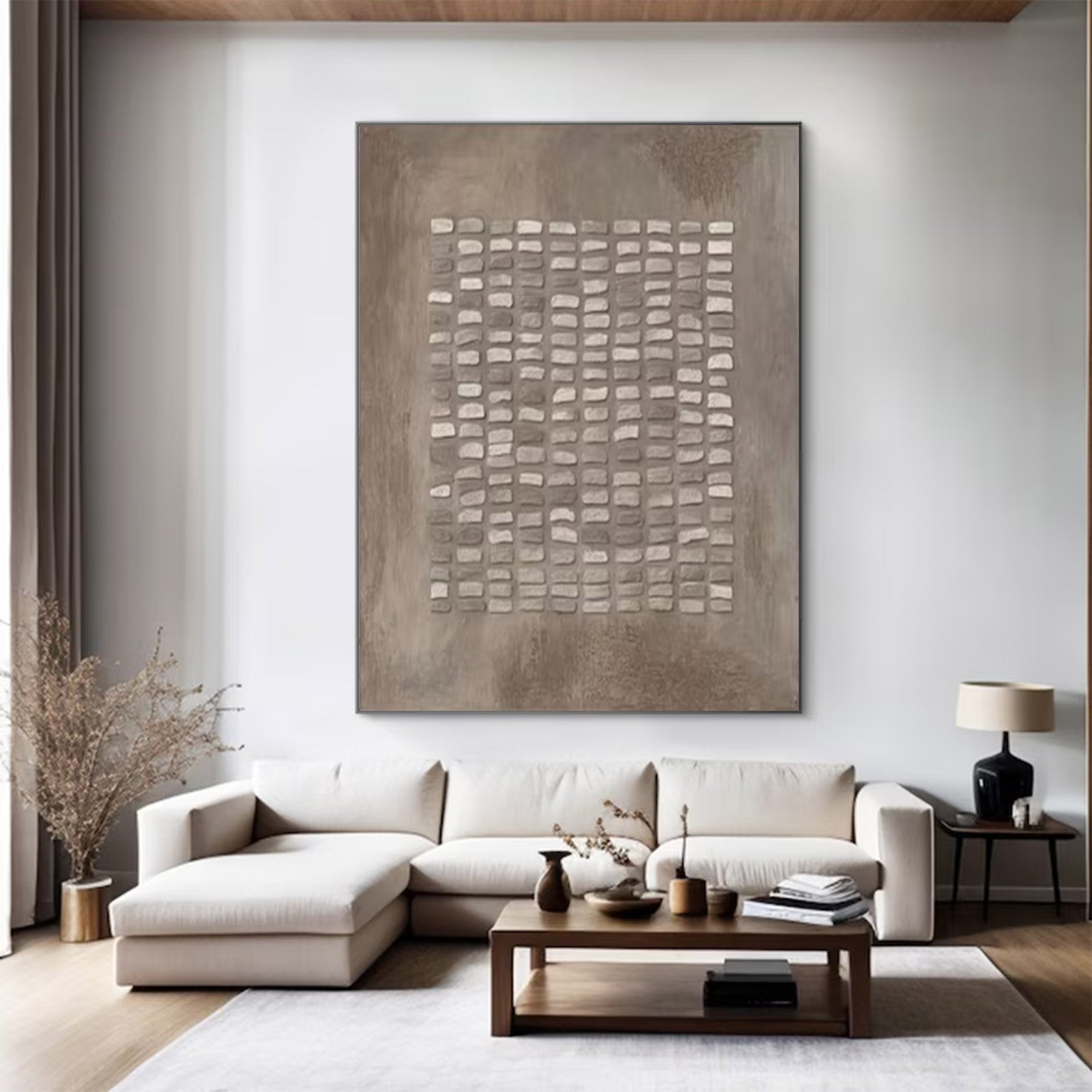 Large Textured Abstract Painting |KeirarArt #AG 126