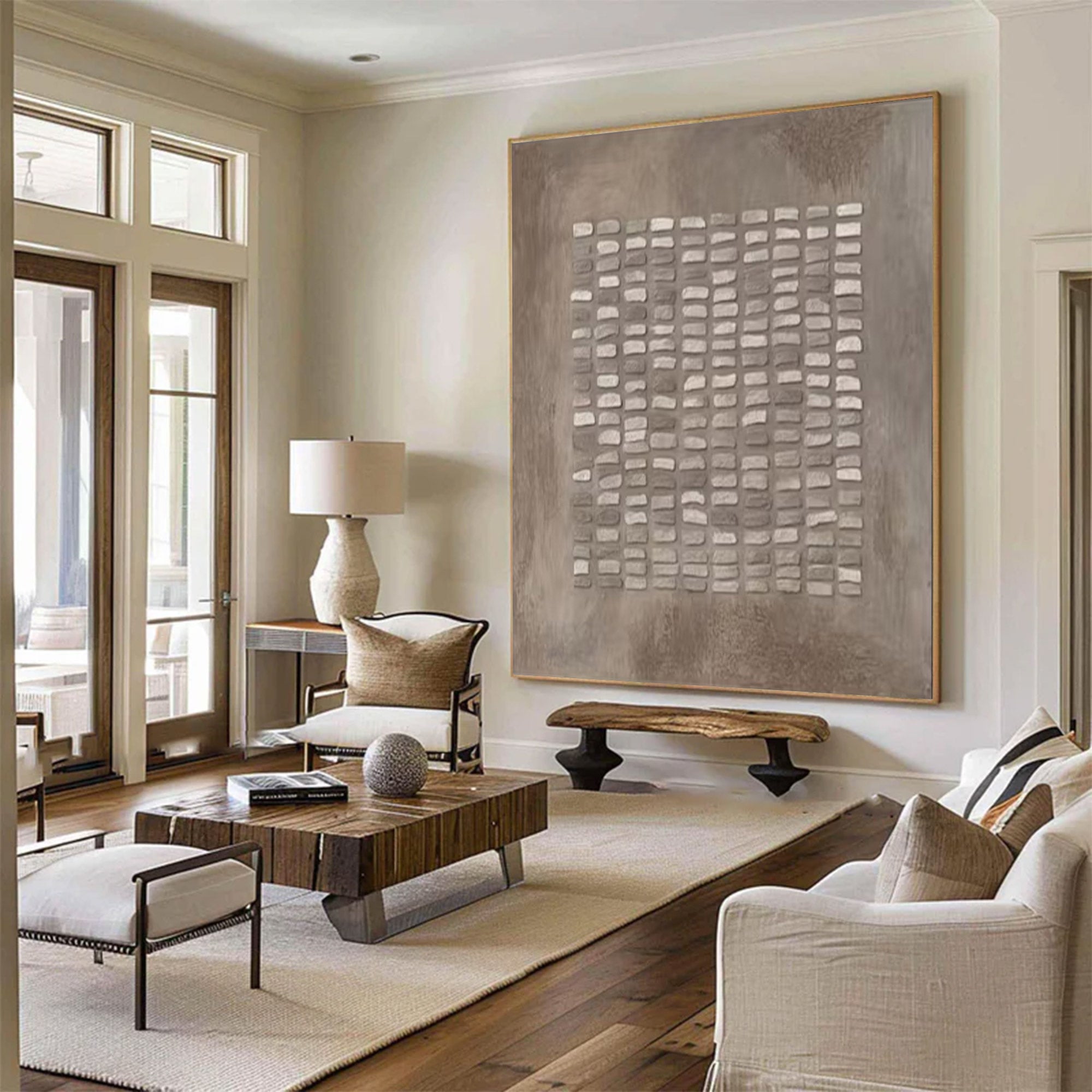 Large Textured Abstract Painting |KeirarArt #AG 126