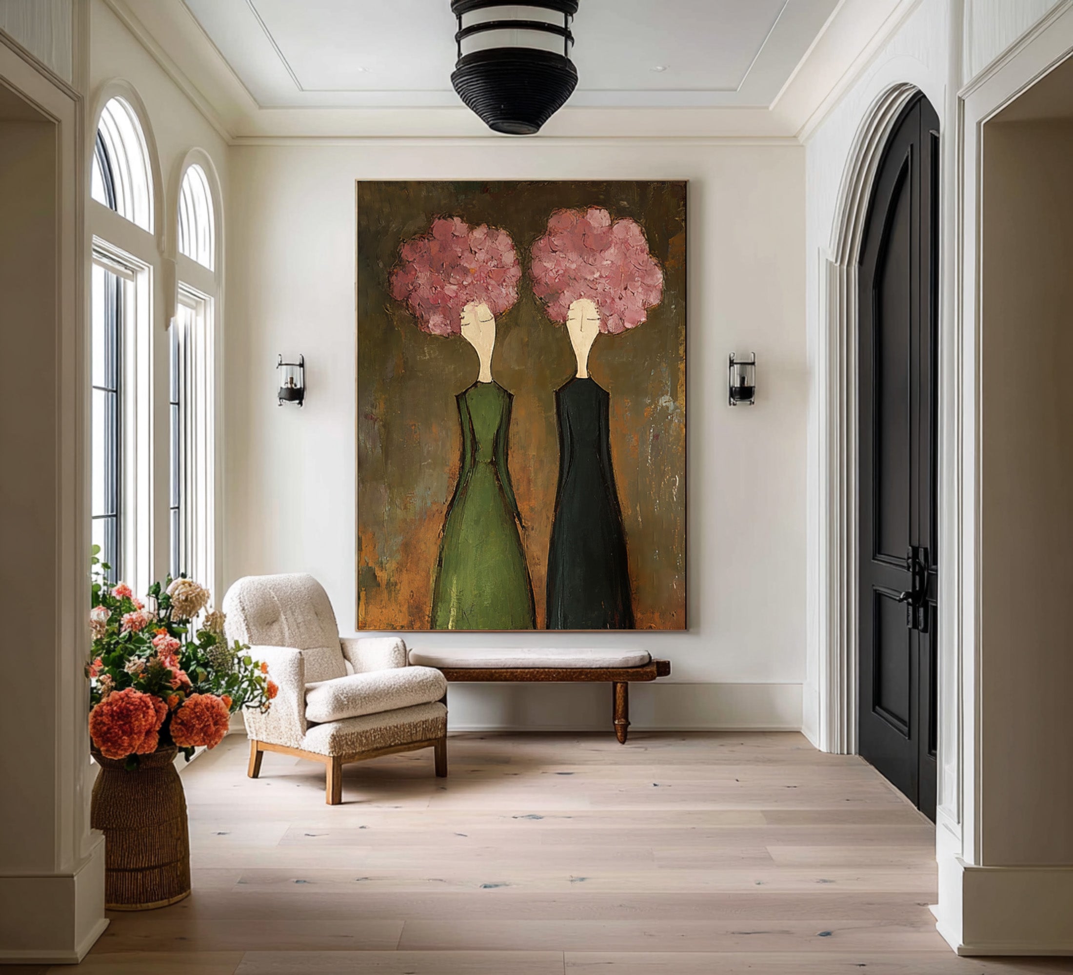 Gallery Style Figurative Painting #CZ 045